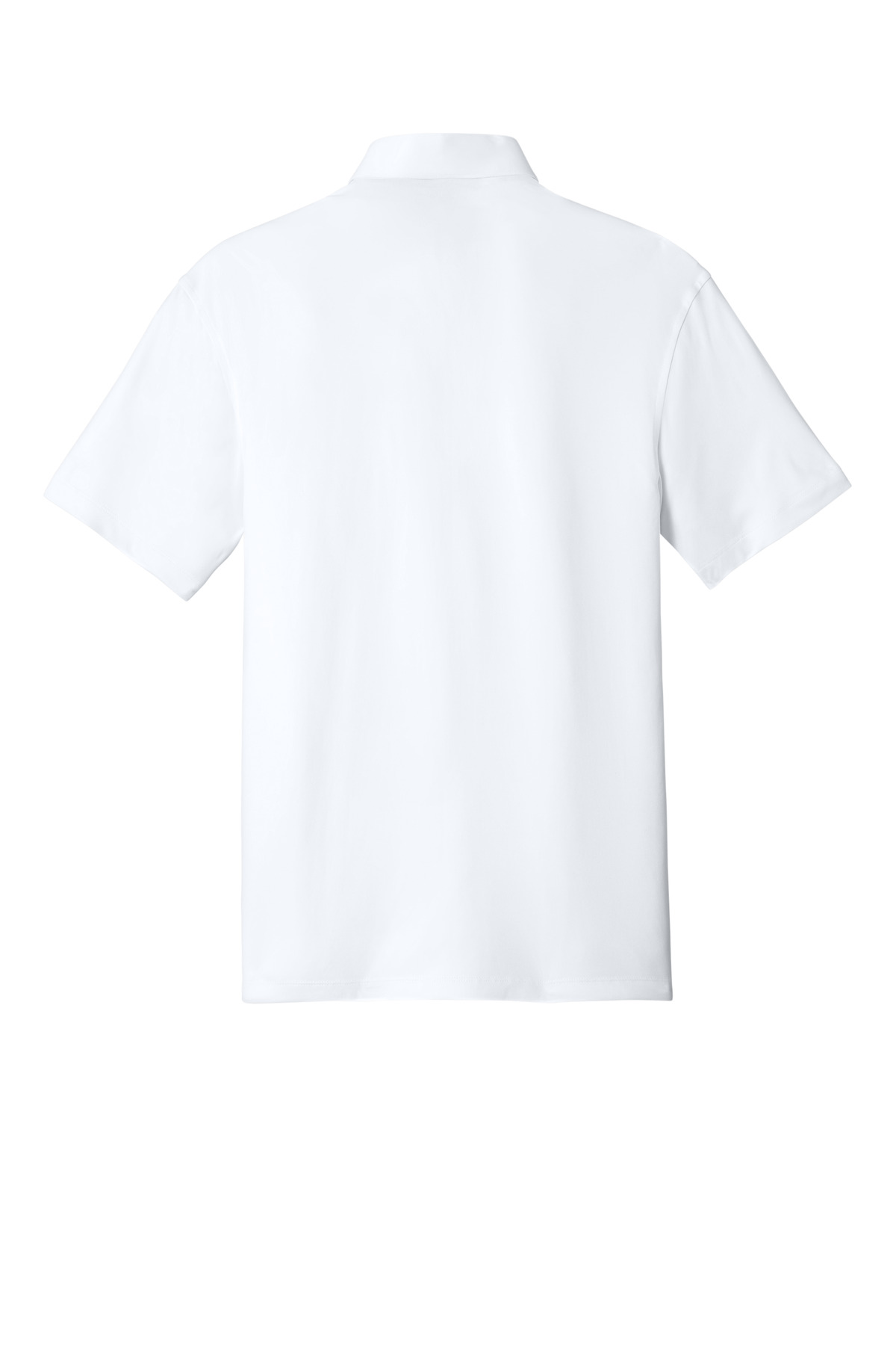 Port Authority Shirt Collar Polo K700 in White — Back