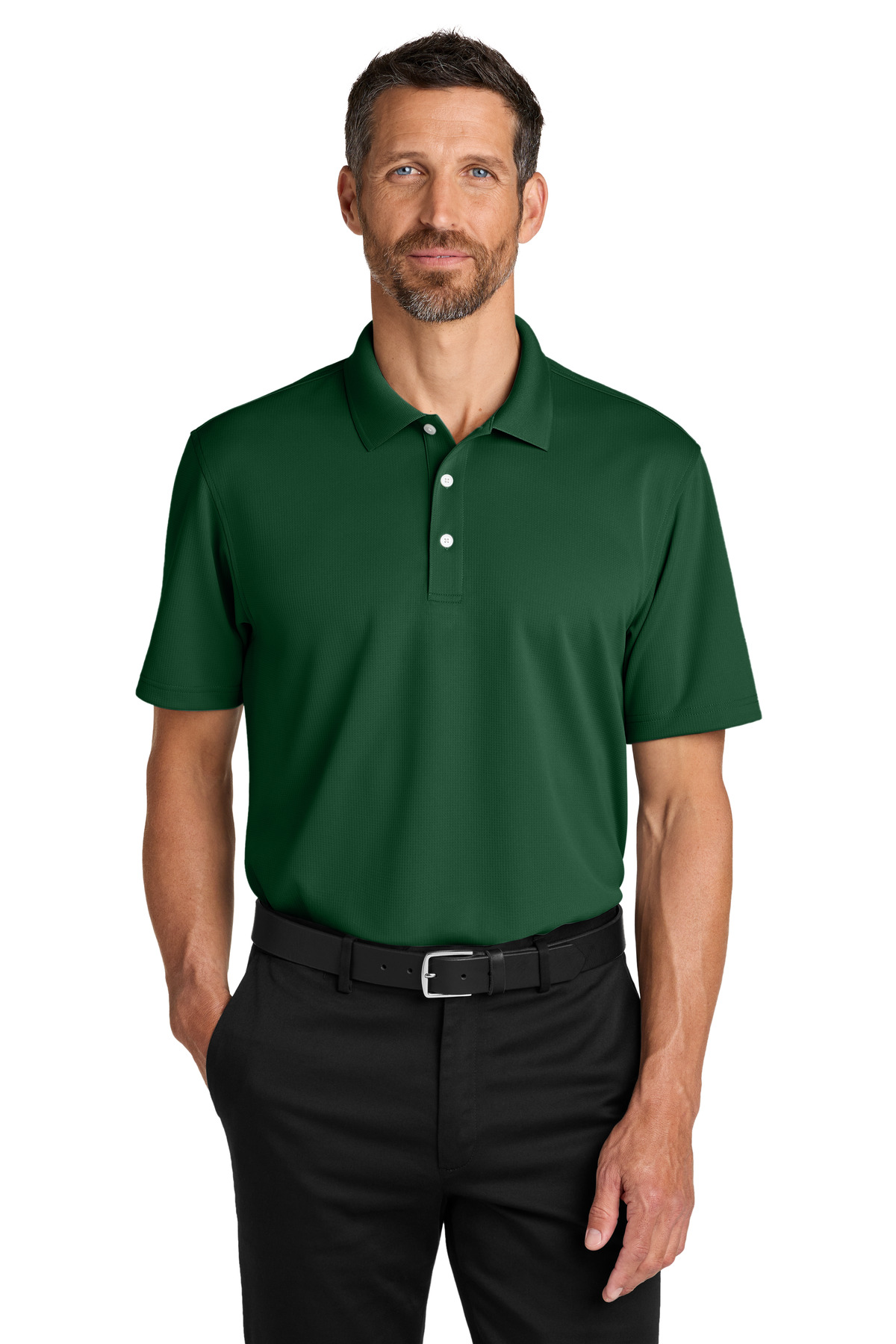 Port Authority ® Dry Zone ® Stain-Release Grid Polo K845 - Image 2