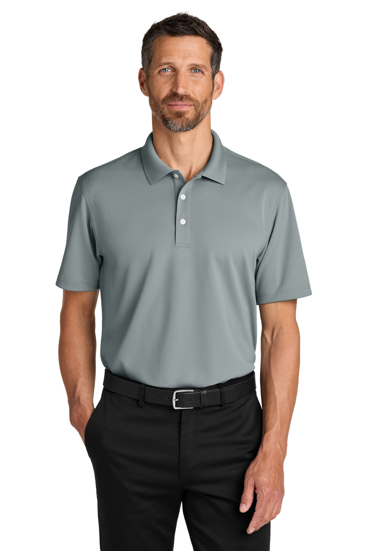 Port Authority ® Dry Zone ® Stain-Release Grid Polo K845 - Image 4