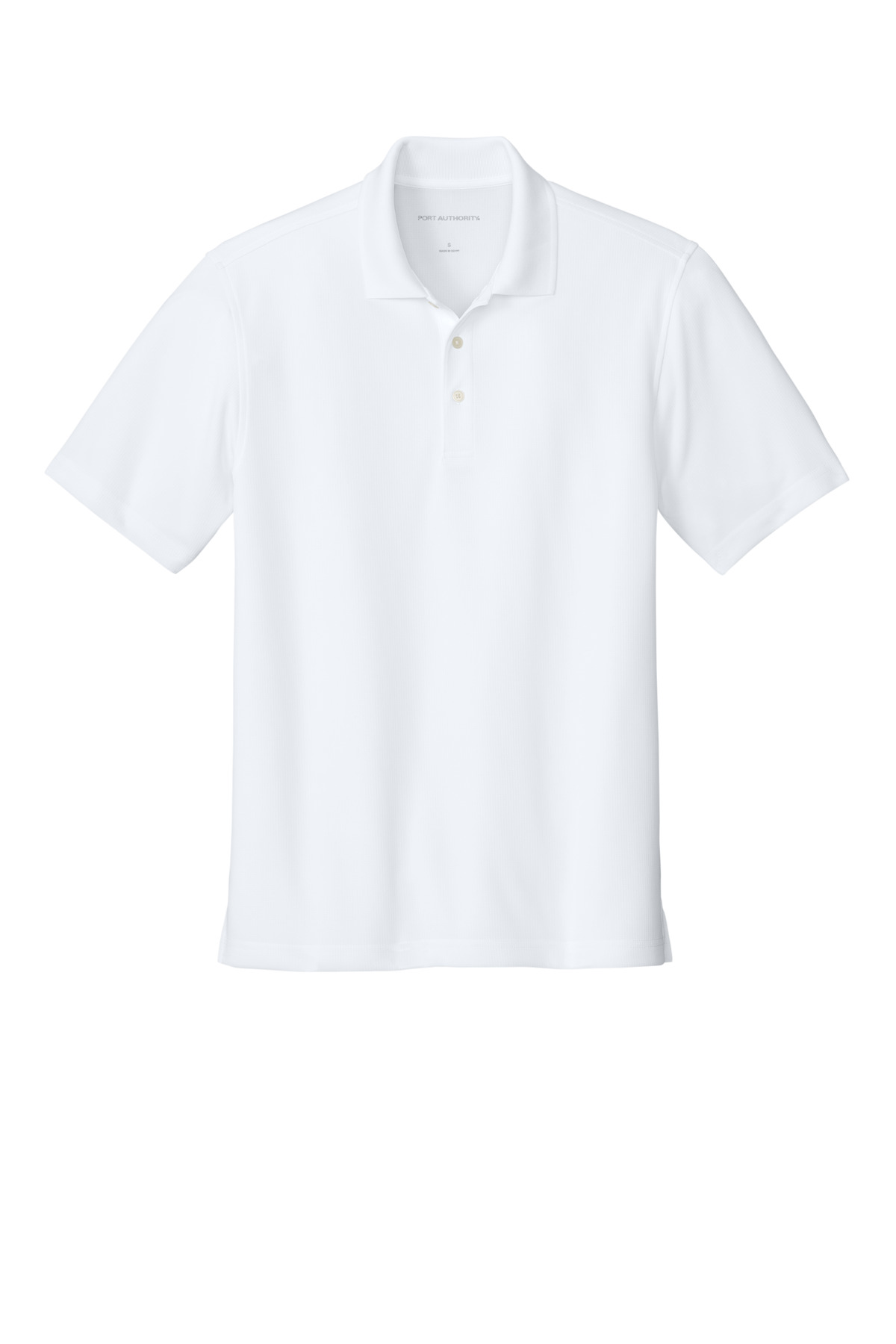 Dry Zone Stain-Release Grid Polo