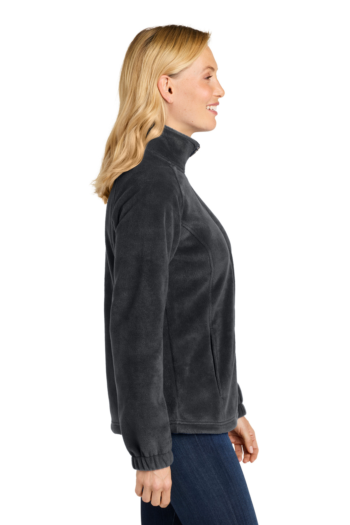 Port Authority Women's Plush Fleece Full-Zip Jacket L190