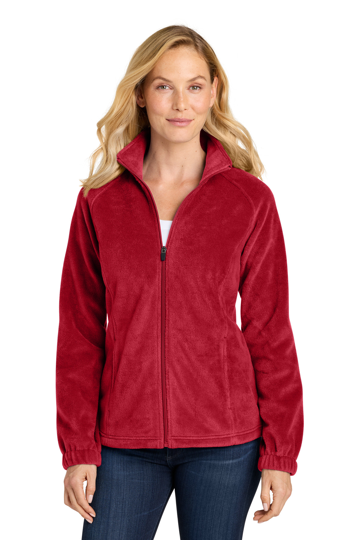Port Authority Women’s Plush Fleece Full-Zip Jacket L190