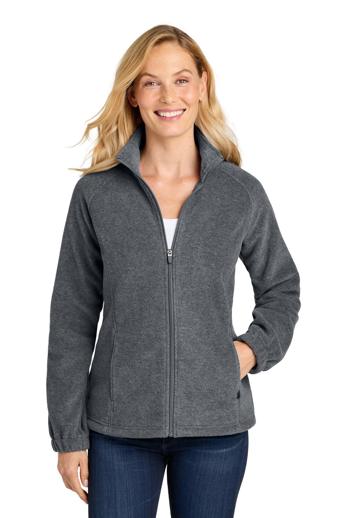 Port Authority Women’s Plush Fleece Full-Zip Jacket L190
