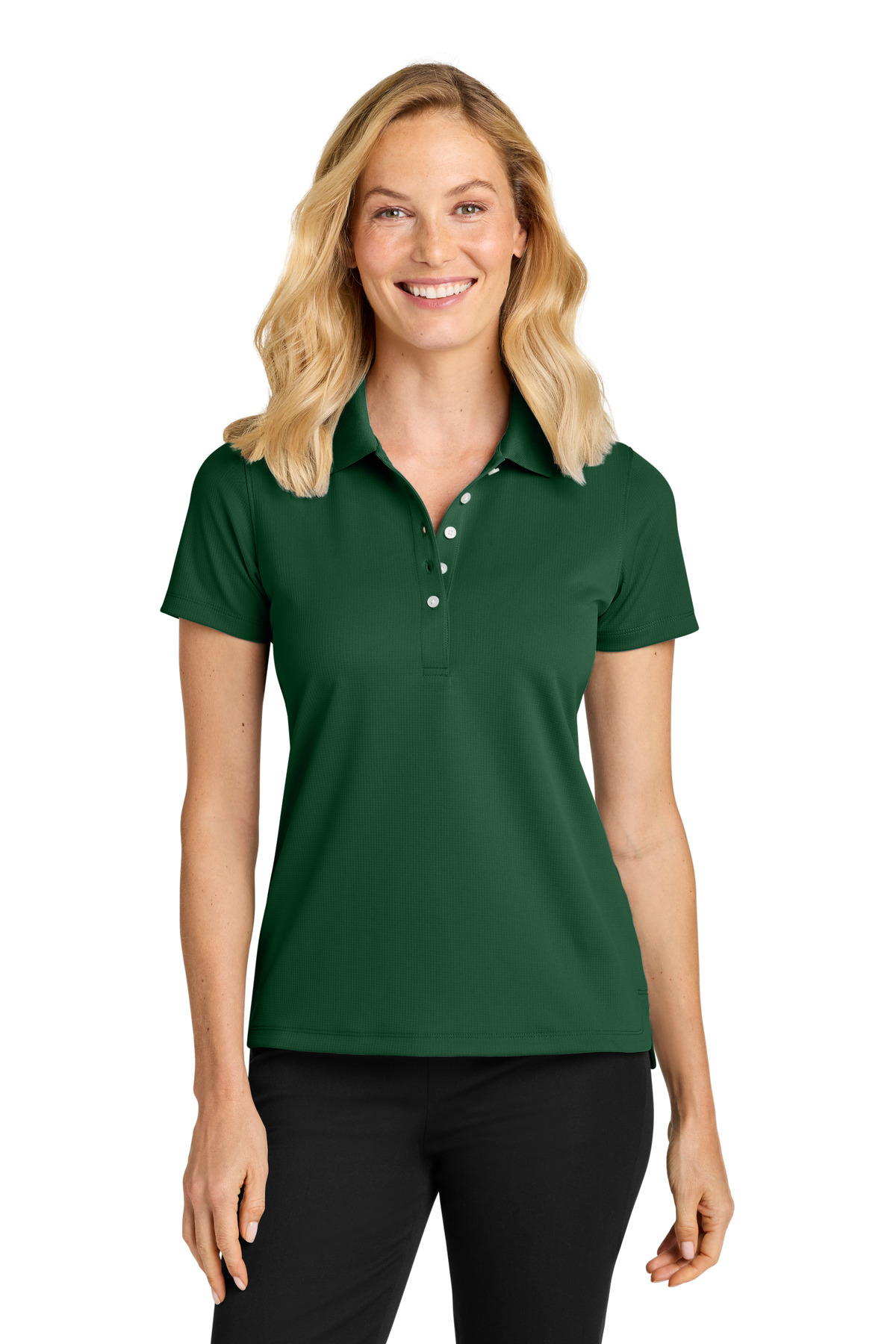 Port Authority ® Women's Dry Zone ® Stain-Release Grid Polo LK845 - Image 2