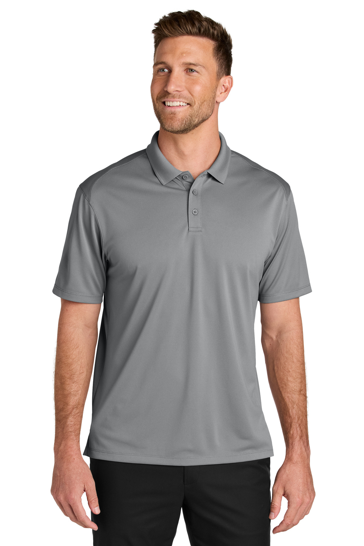 Port Authority ® Tall Wearever Performance Pique Polo TLK240 - Image 2