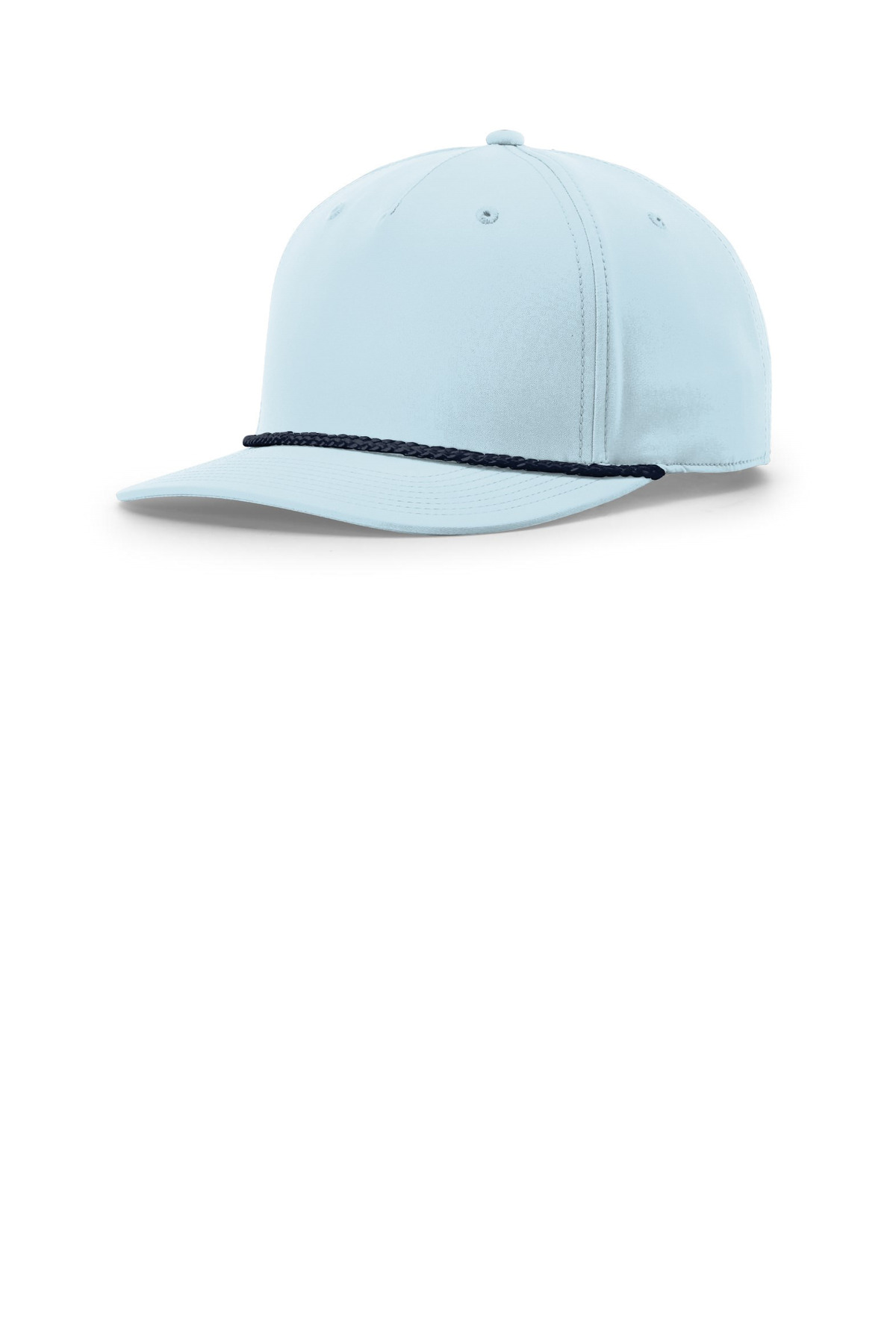 5-Panel Classic Rope Cap - Soft Blue/ Navy