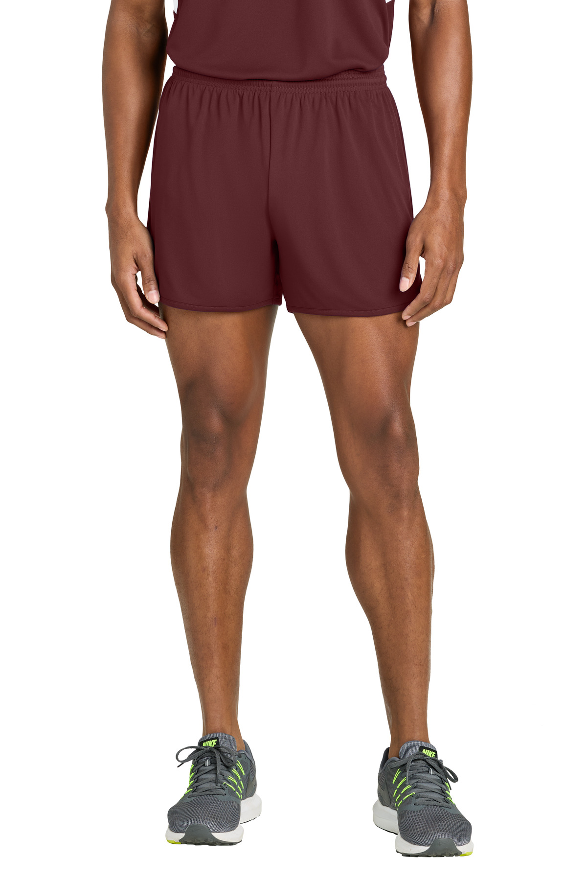 Sport-Tek ® Club 4' Track Short ST447 - Maroon