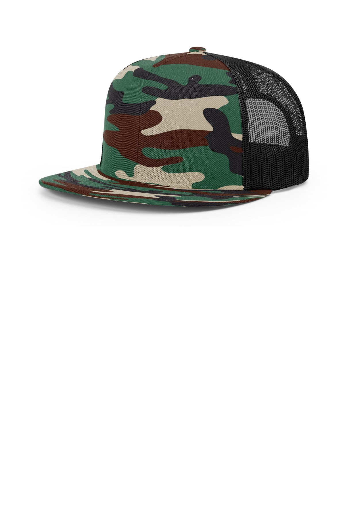 Richardson Acrylic-Wool Blend Flatbill Trucker 511 - Image 4
