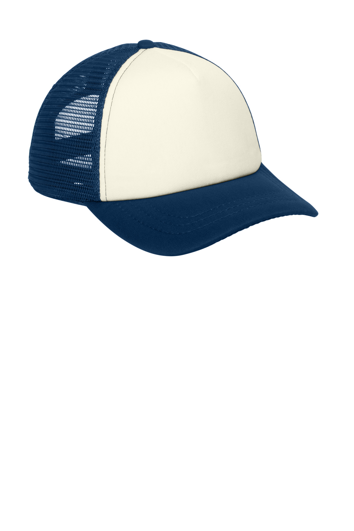 Port Authority 5-Panel Twill Foam Trucker Cap. C936