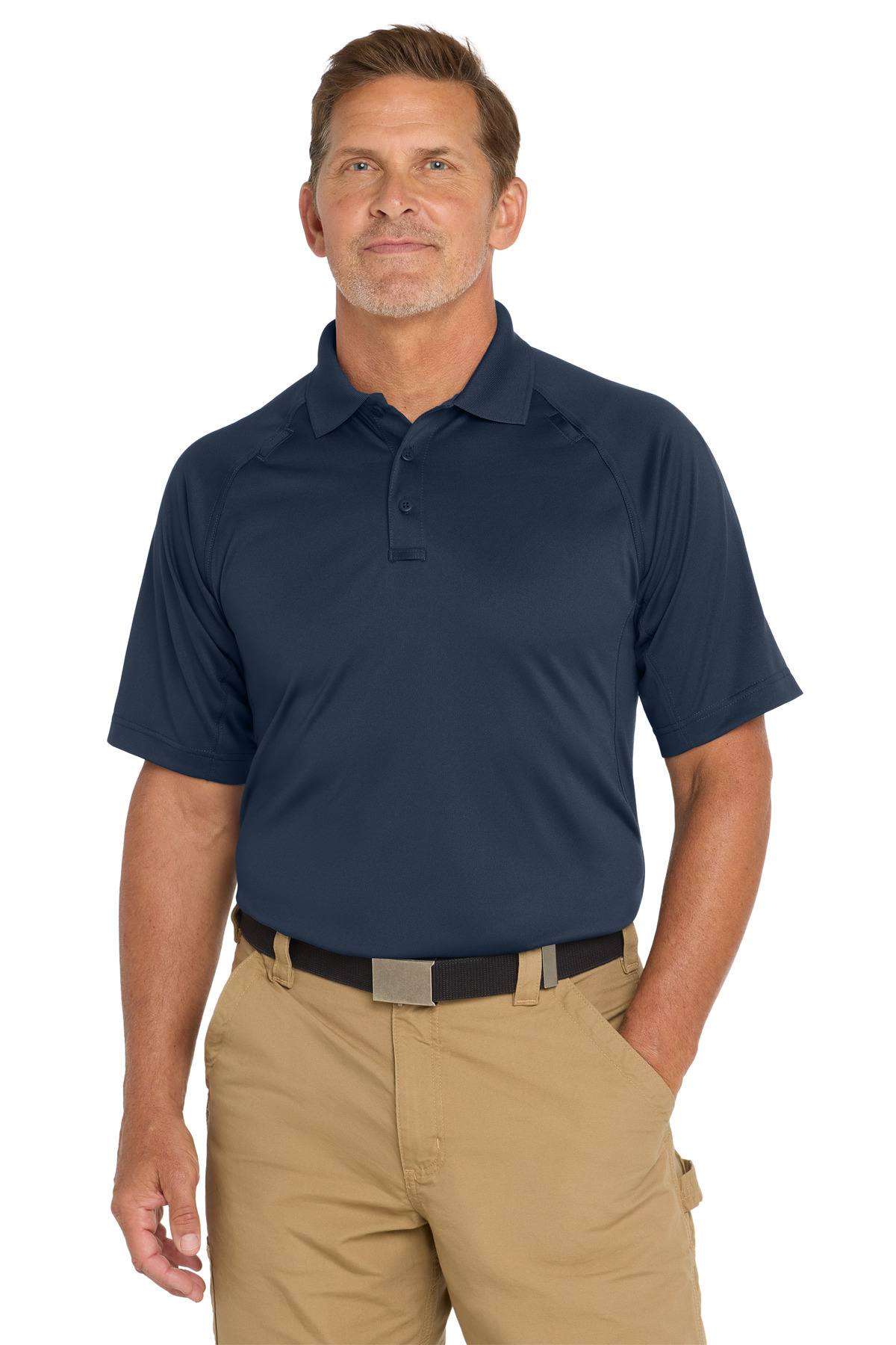 CornerStone CornerStone - Select Snag-Proof Tactical Polo. CS410 in Dark Navy
