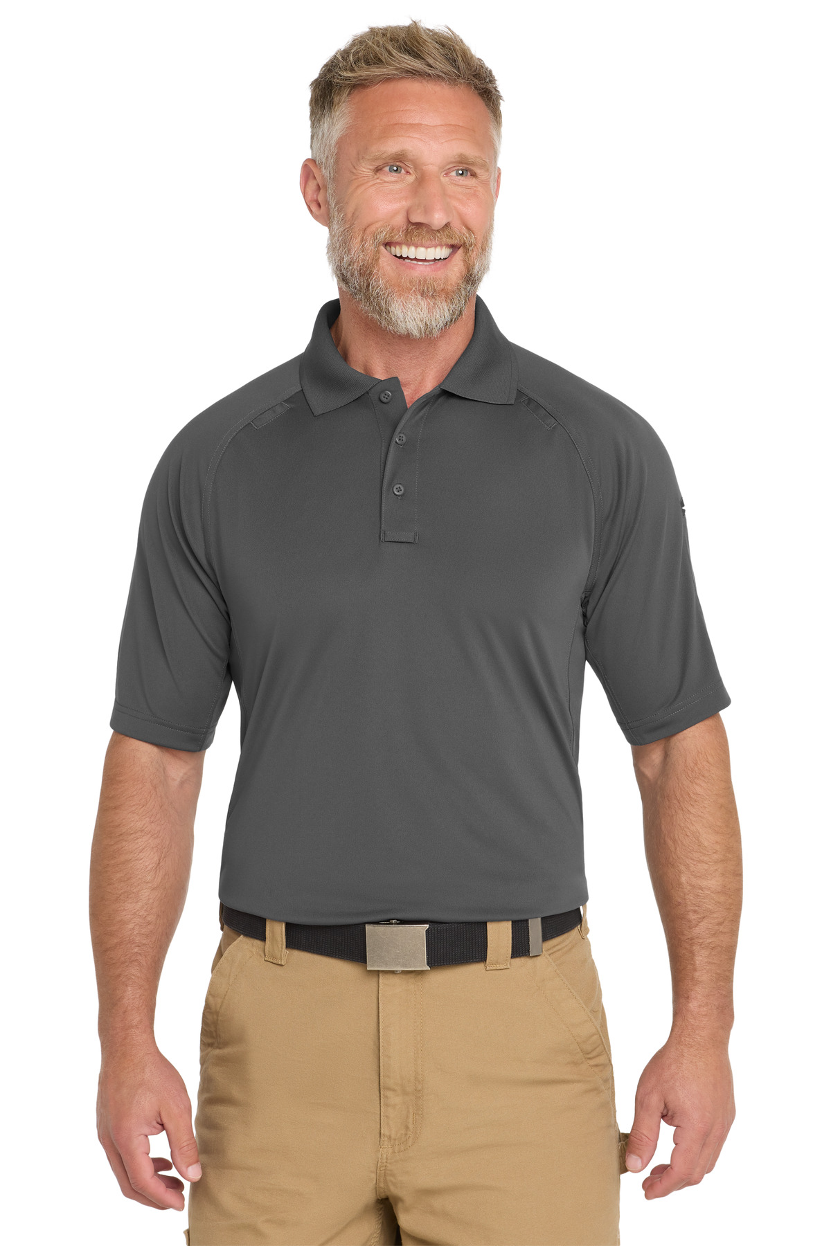 CornerStone  ®  Select Lightweight Snag-Proof Tactical Polo. CS420 - Front Model