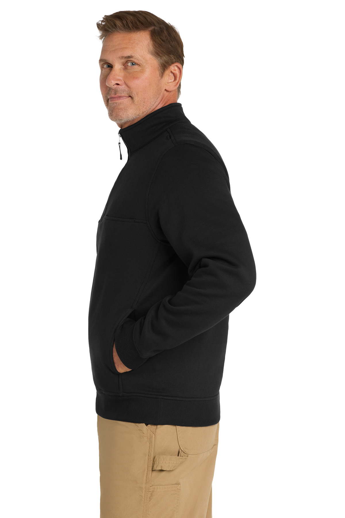 CornerStone 1/2-Zip Job Shirt. CS626