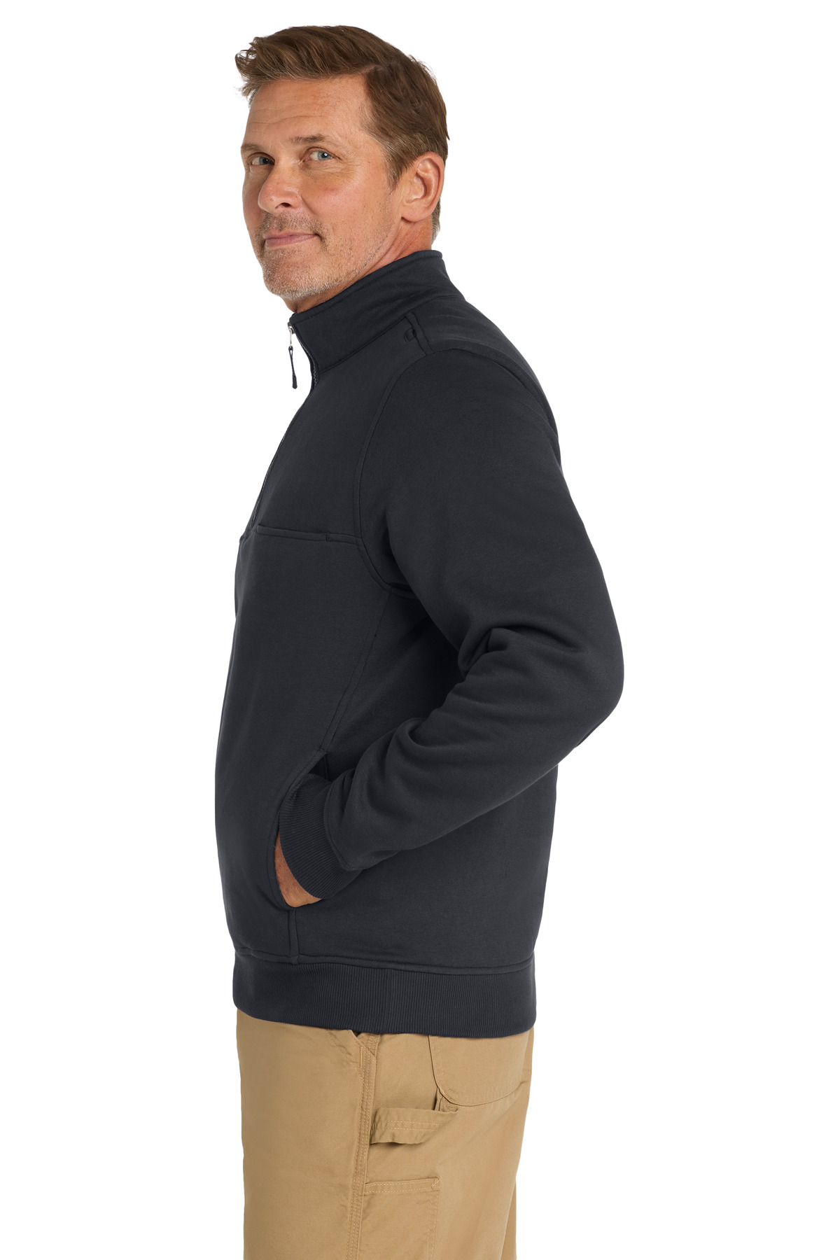 CornerStone 1/2-Zip Job Shirt. CS626