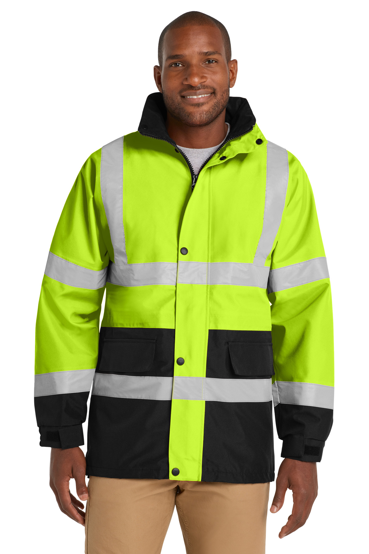 CornerStone - ANSI 107 Class 3 Waterproof Parka-CornerStone