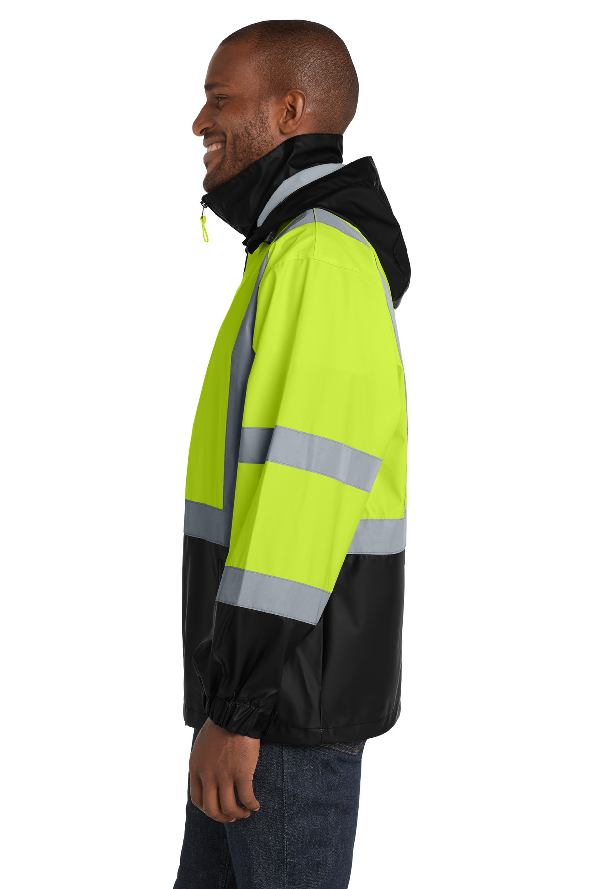 CornerStone - ANSI 107 Class 3 Safety Windbreaker. CSJ25