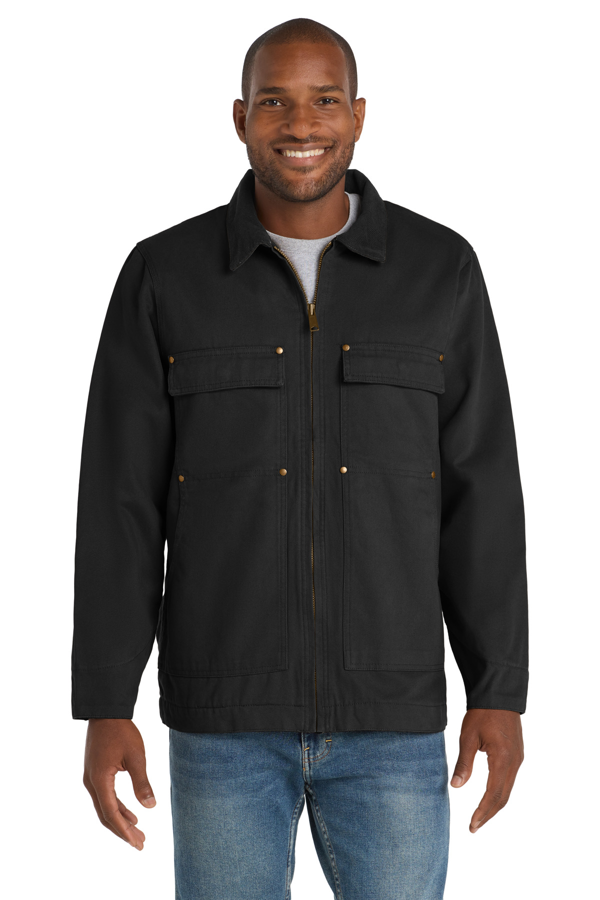  DISCONTINUED  CornerStone ┬«  Washed Duck Cloth Chore Coat. CSJ50