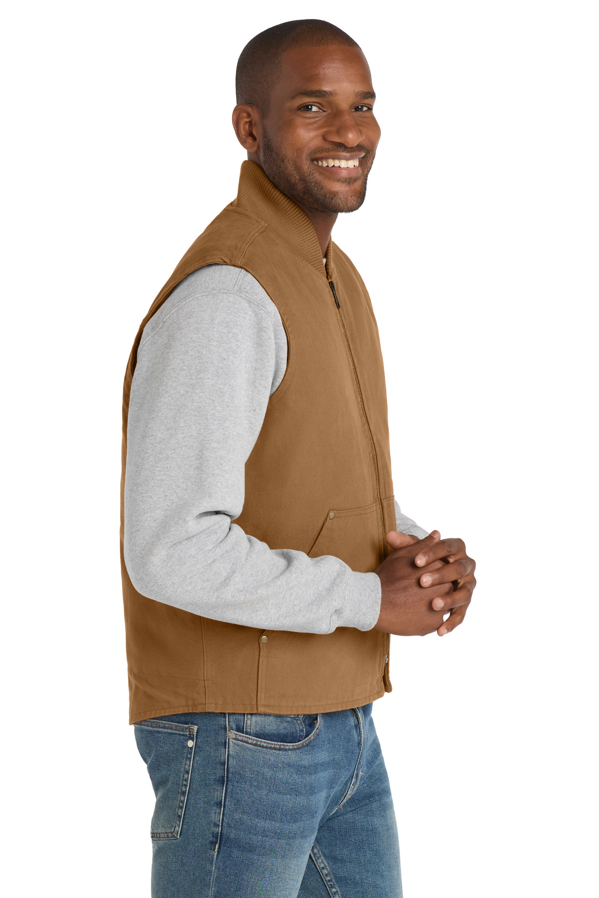 CornerStone Washed Duck Cloth Vest. CSV40