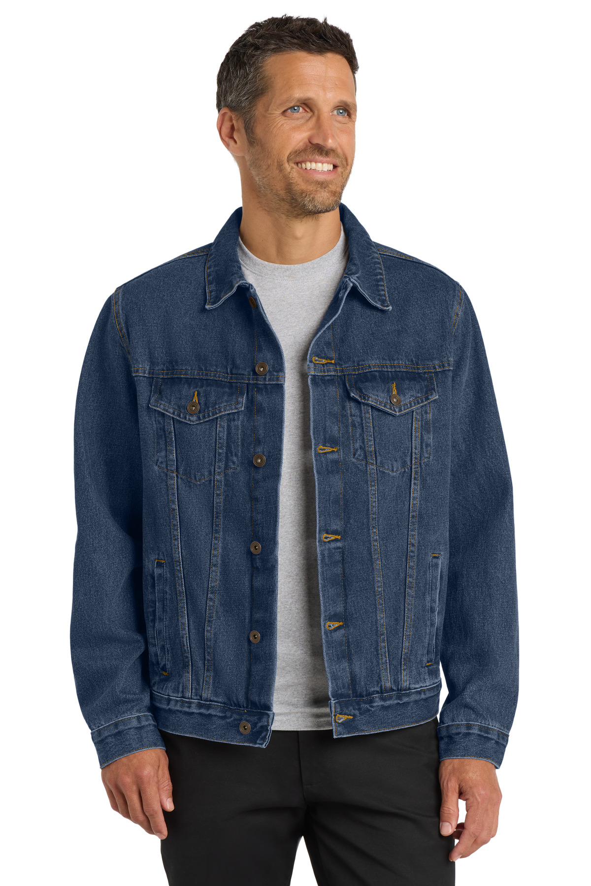 Port Authority Denim Jacket-Port Authority