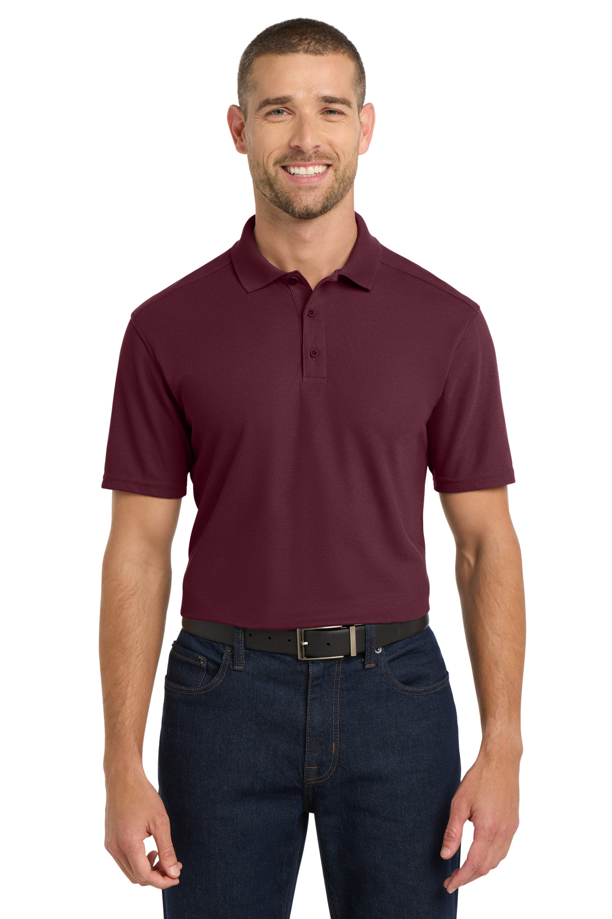 Port Authority K600 swatch in Maroon