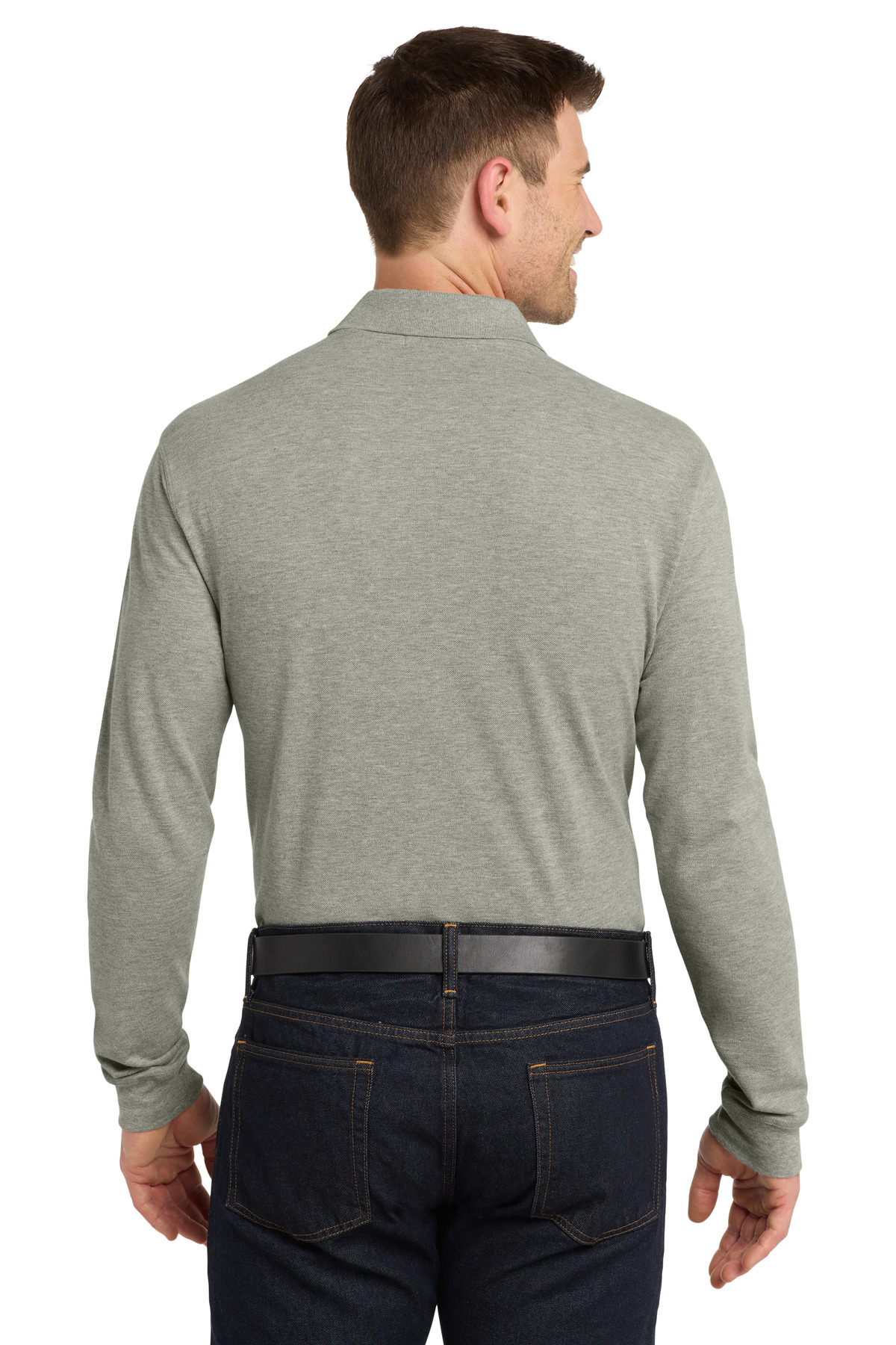 Port Authority EZCotton Long Sleeve Polo. K8000LS