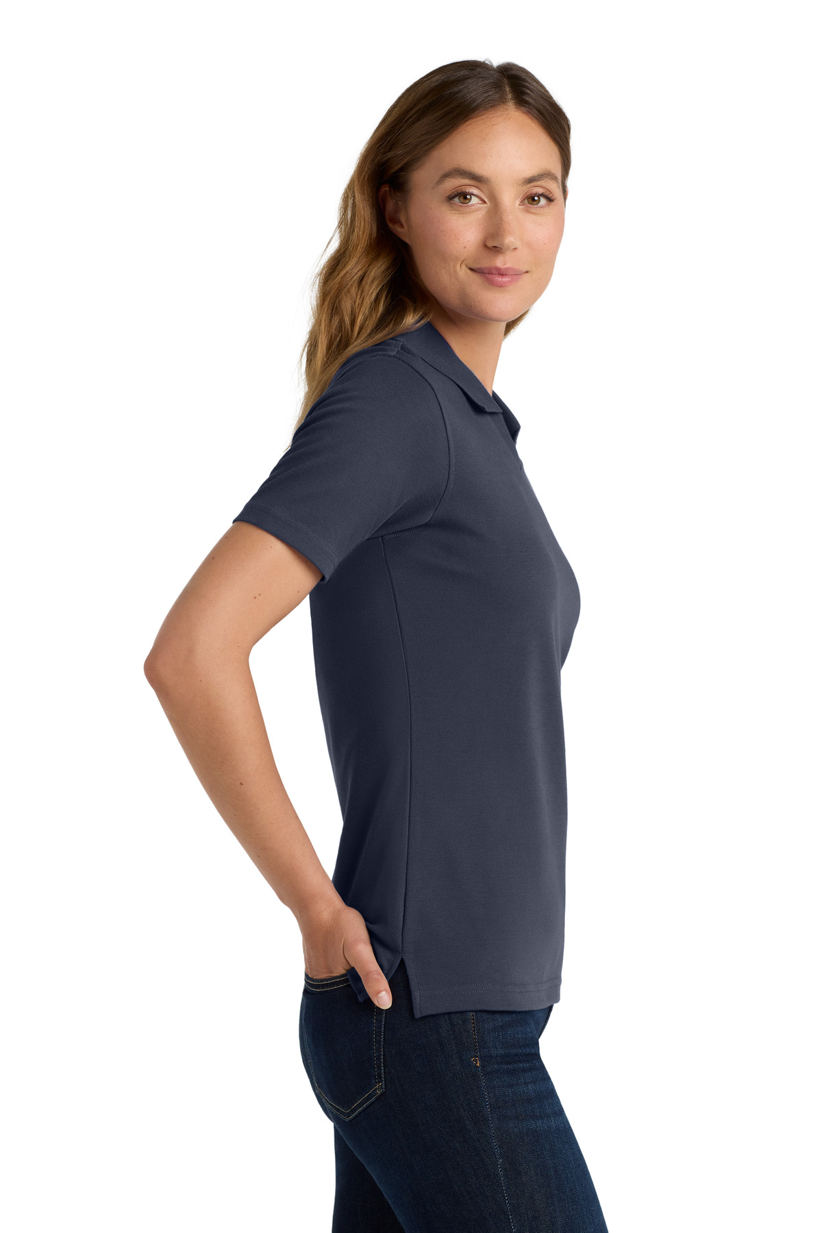 Port Authority Women's Rapid Dry Polo. L455