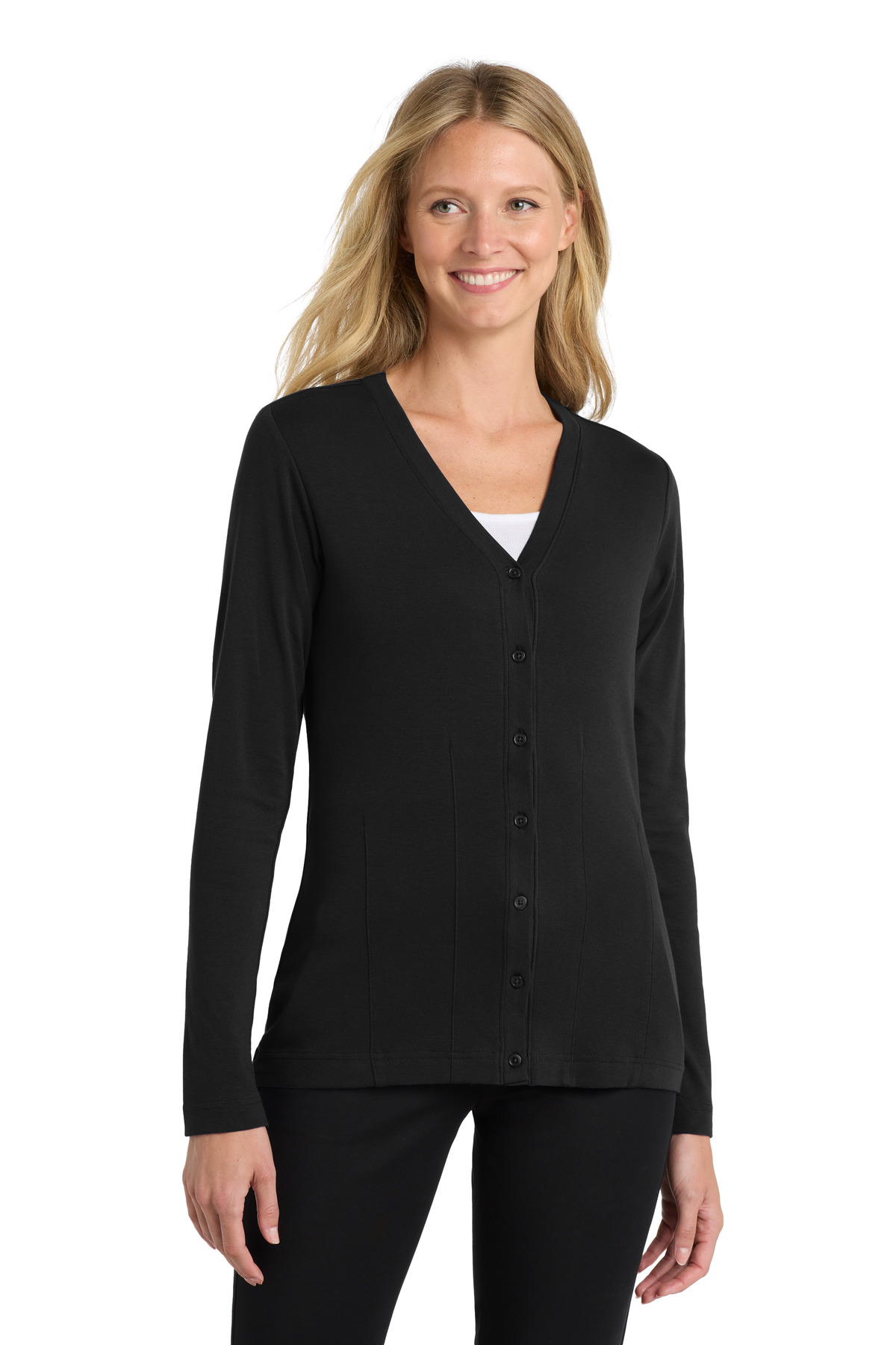  DISCONTINUED  Port Authority ┬«  Women's Modern Stretch Cotton Cardigan. L515
