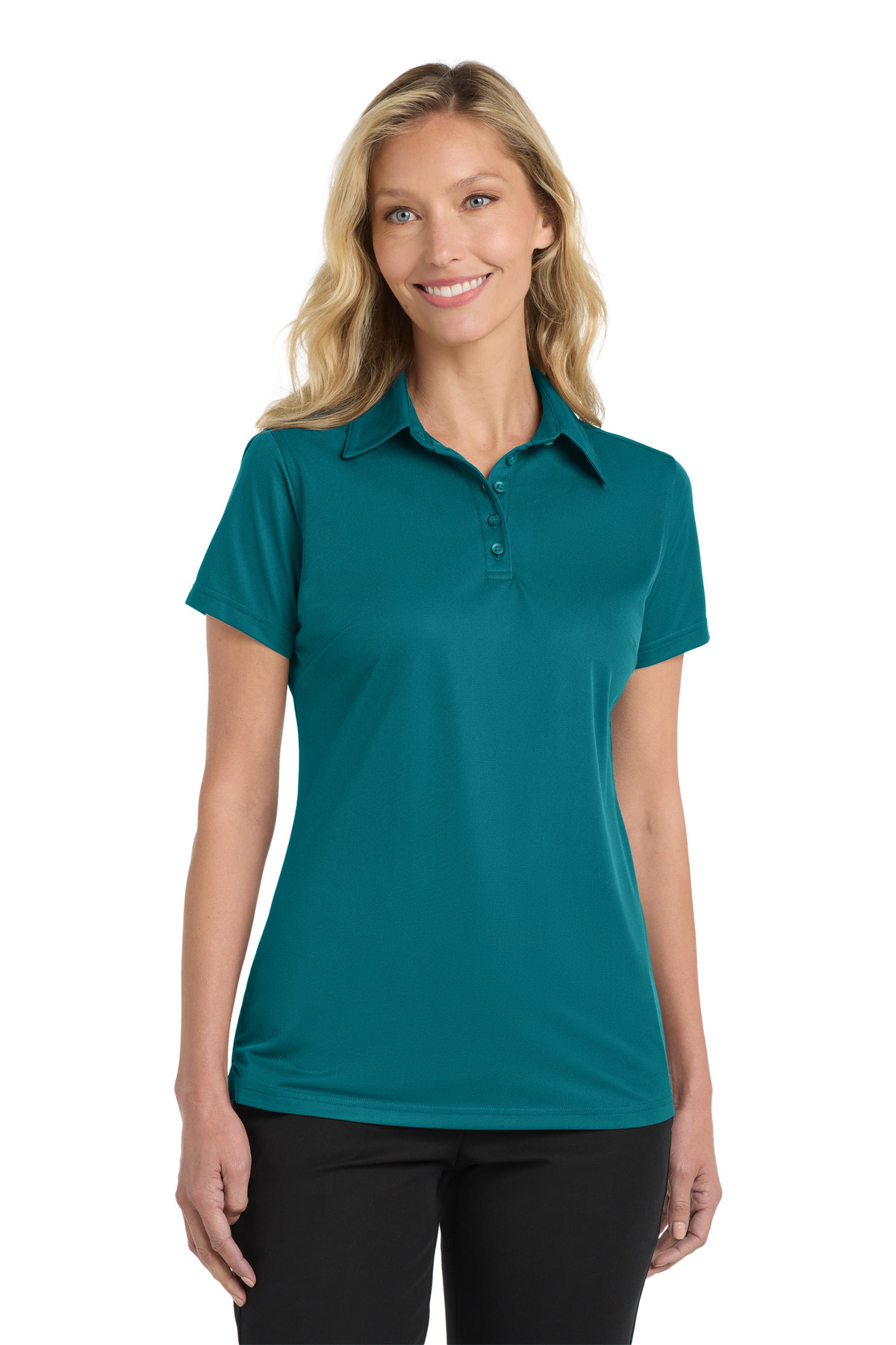  DISCONTINUED  Port Authority ┬«  Women's Dimension Polo. L571