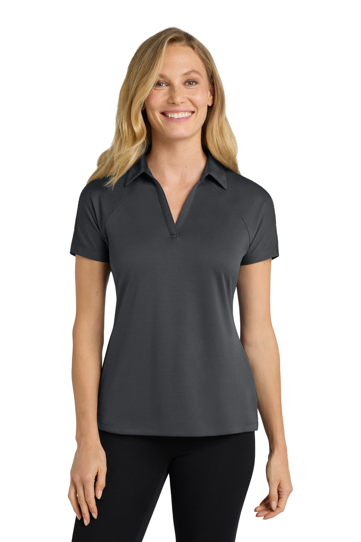 Port Authority Ladies Polos& Knits for Corporate Hospitality ® Ladies Crossover Raglan Polo.-Port Authority