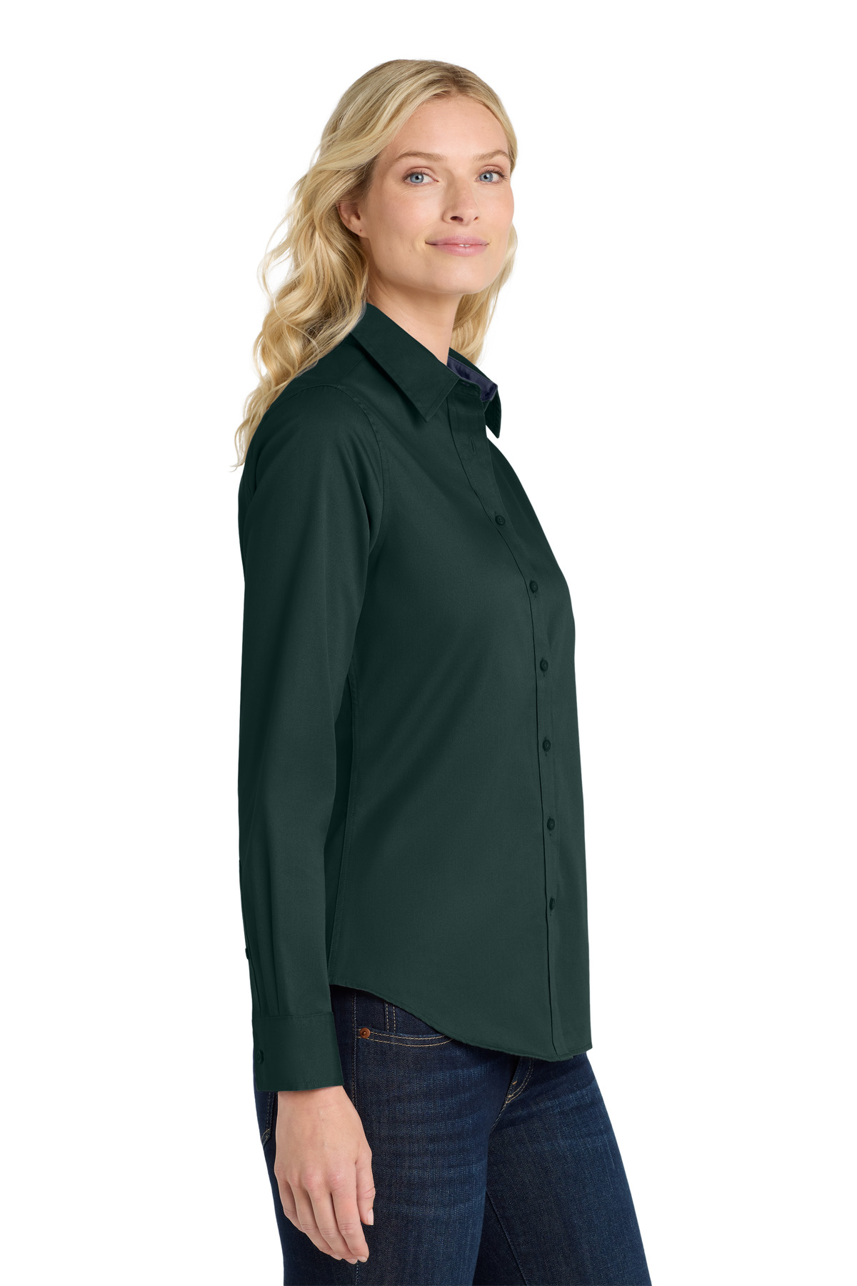 Port Authority Women's Long Sleeve Easy Care Shirt. L608