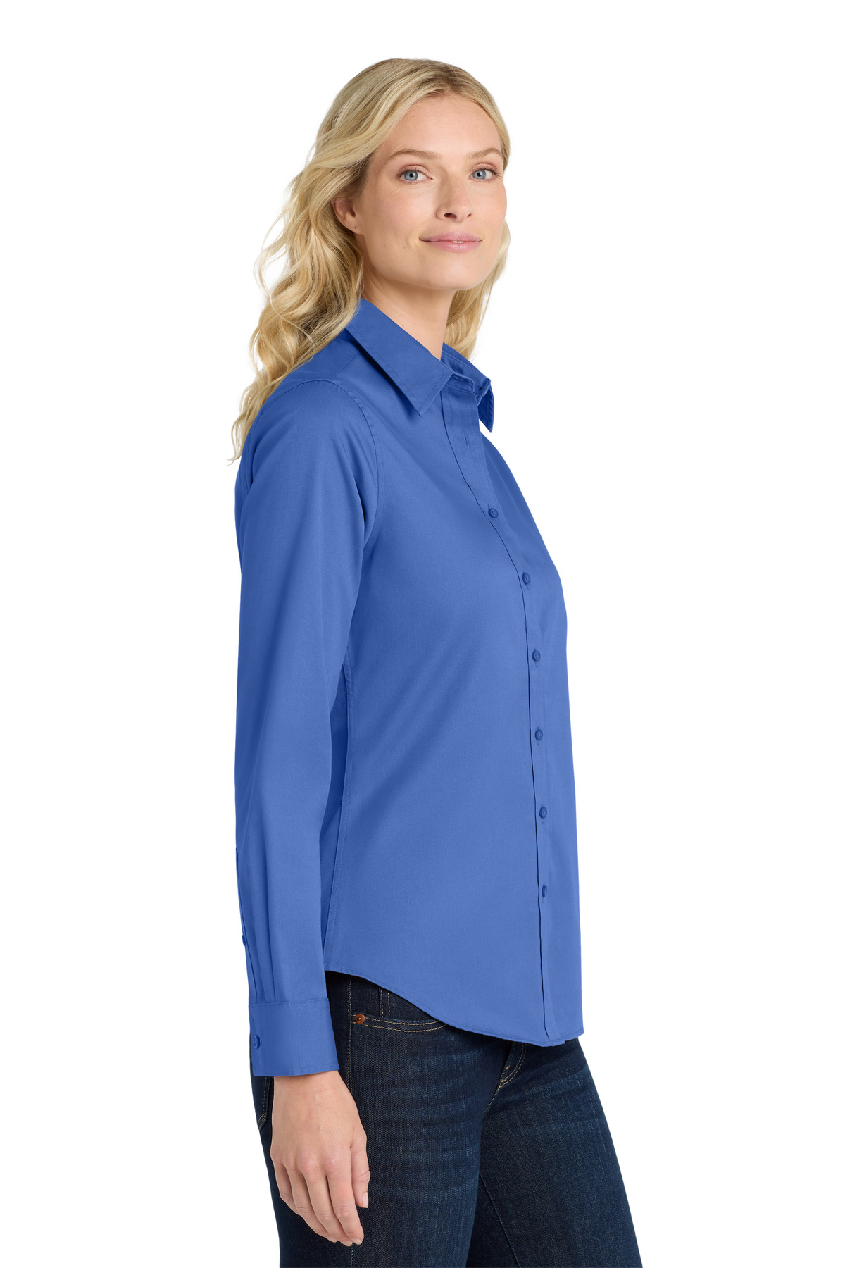 Port Authority Women's Long Sleeve Easy Care Shirt. L608