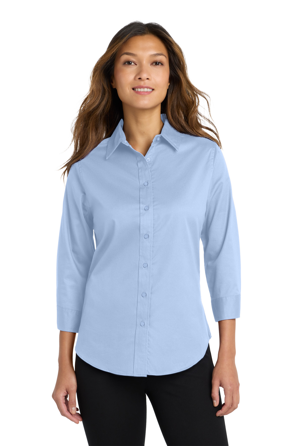 Port Authority Women's 3/4-Sleeve Easy Care Shirt. L612