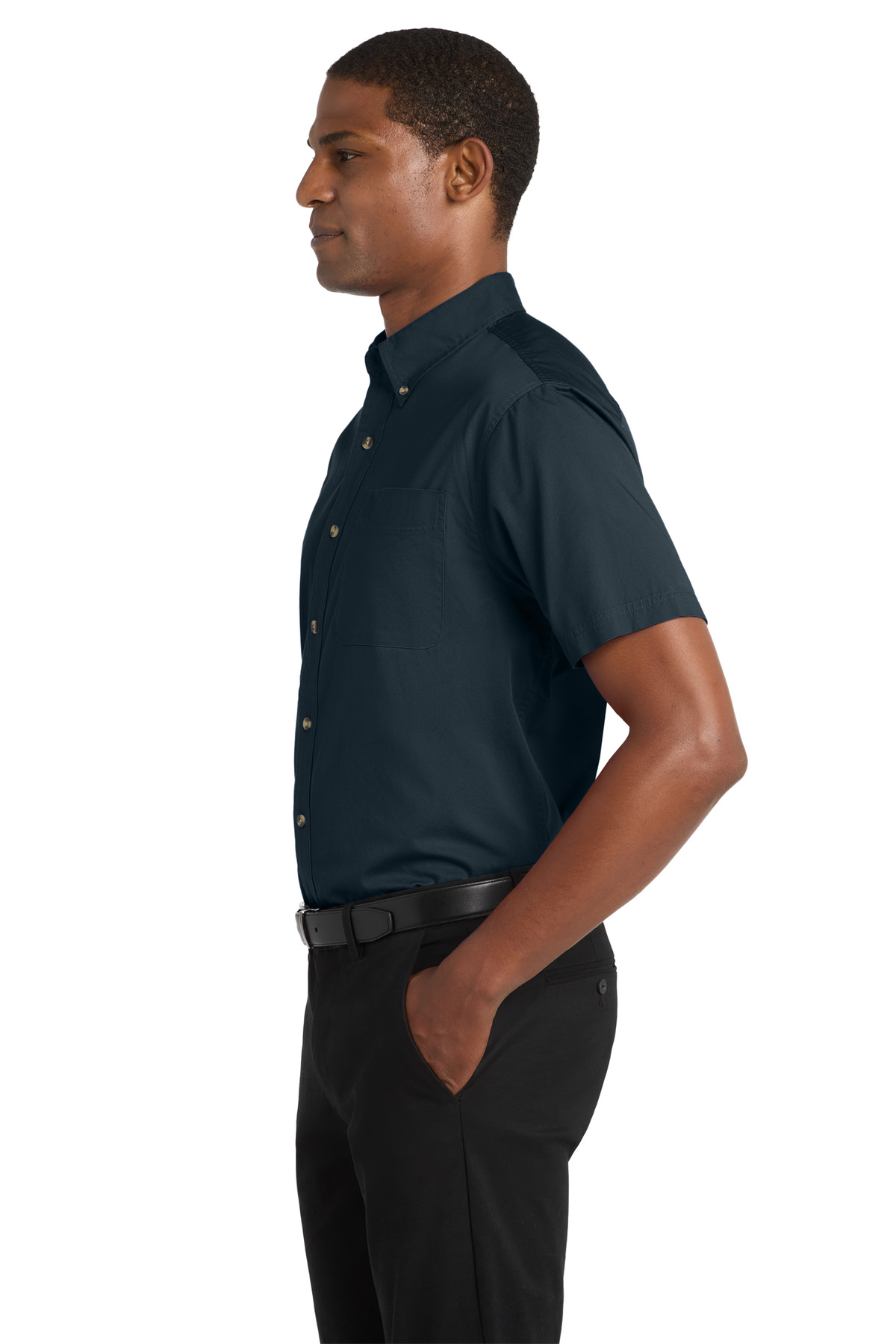 Port Authority Short Sleeve Twill Shirt. S500T