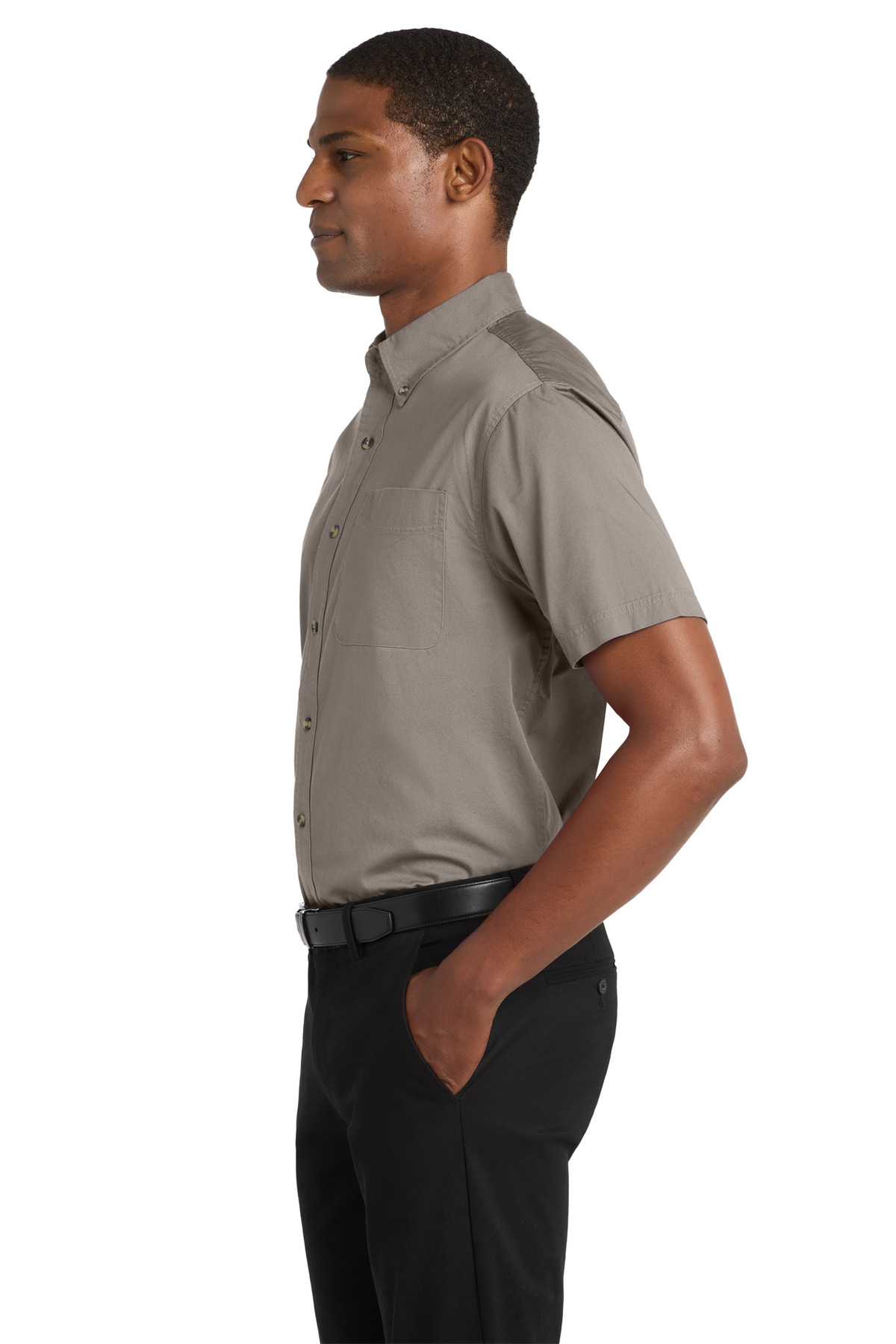 Port Authority Short Sleeve Twill Shirt. S500T