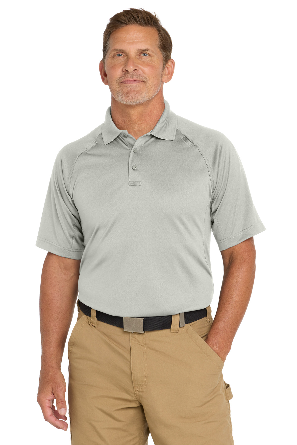 CornerStone ®  Tall Select Snag-Proof Tactical Polo. TLCS410 - Front Model