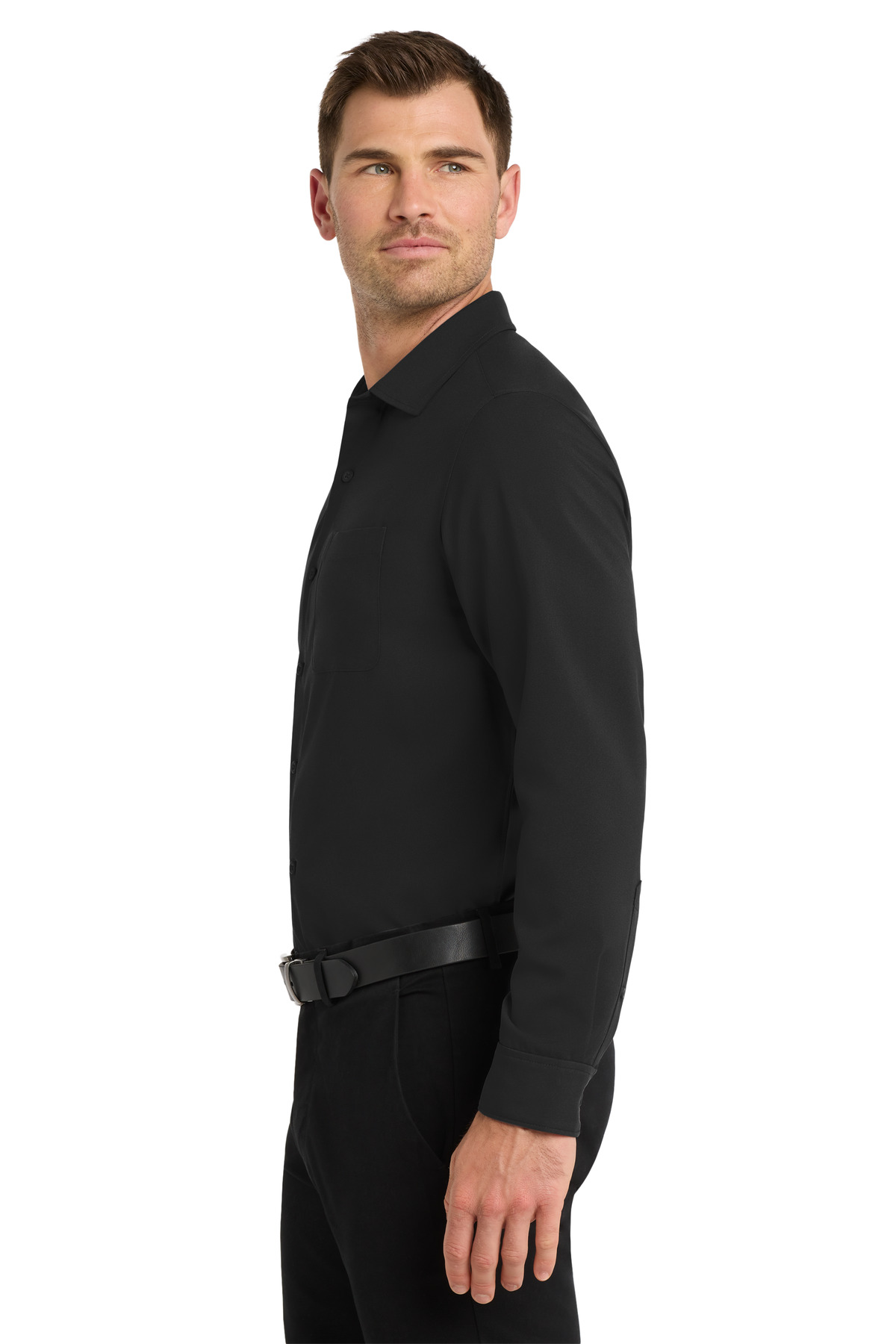 Port Authority Long Sleeve Performance Staff Shirt W401