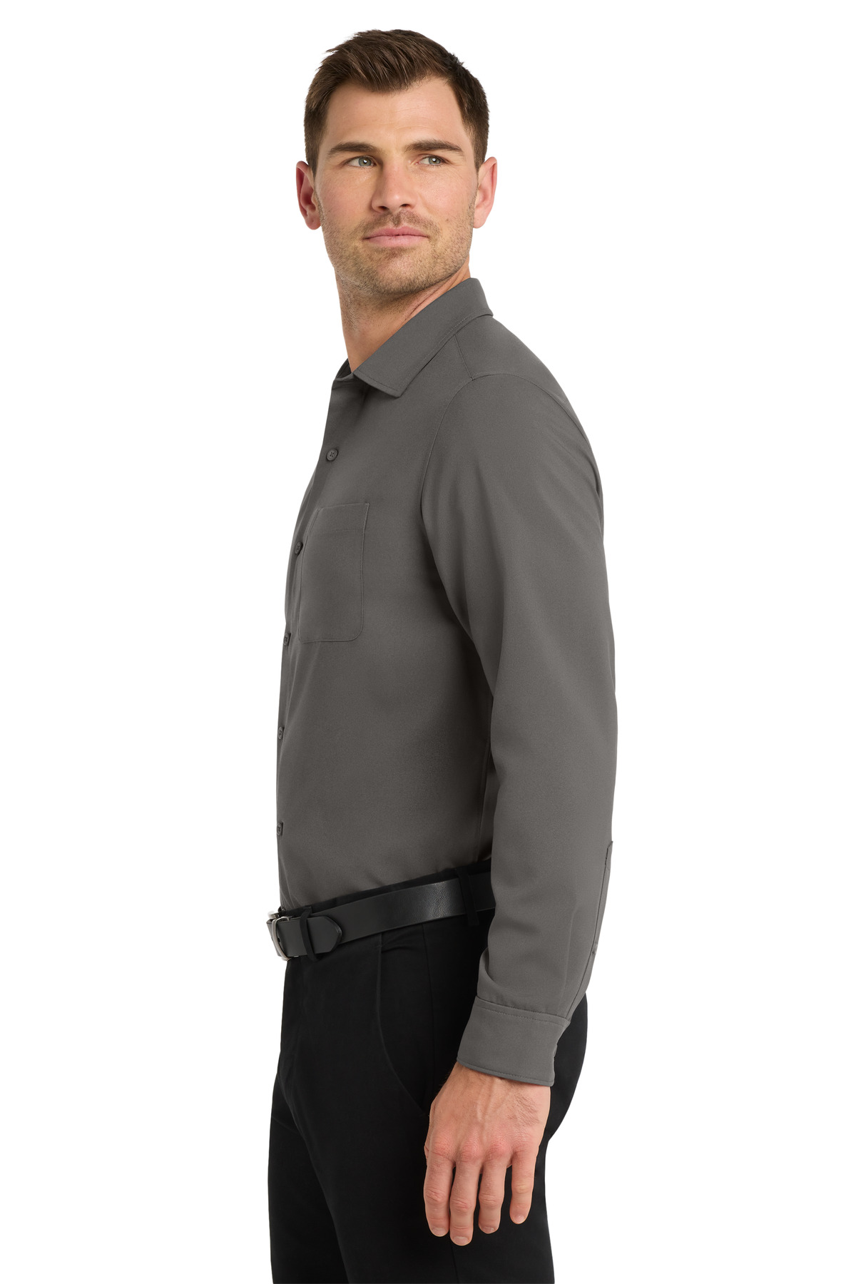 Port Authority Long Sleeve Performance Staff Shirt W401