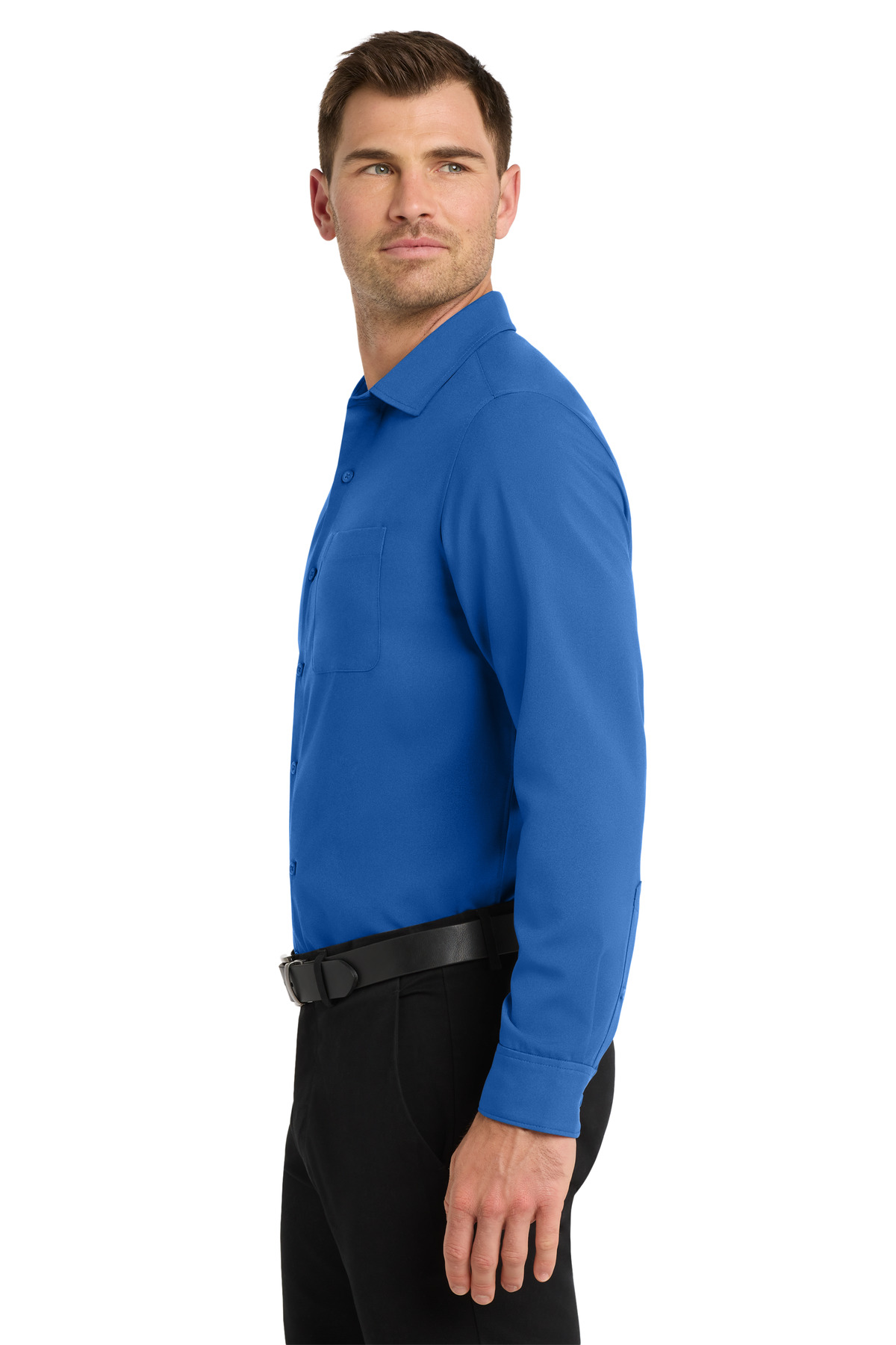 Port Authority Long Sleeve Performance Staff Shirt W401