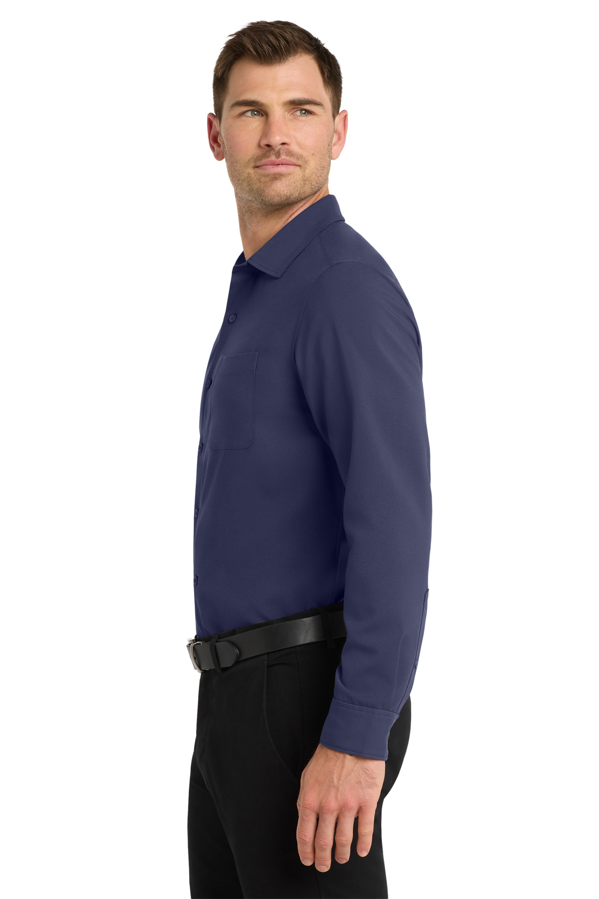 Port Authority Long Sleeve Performance Staff Shirt W401