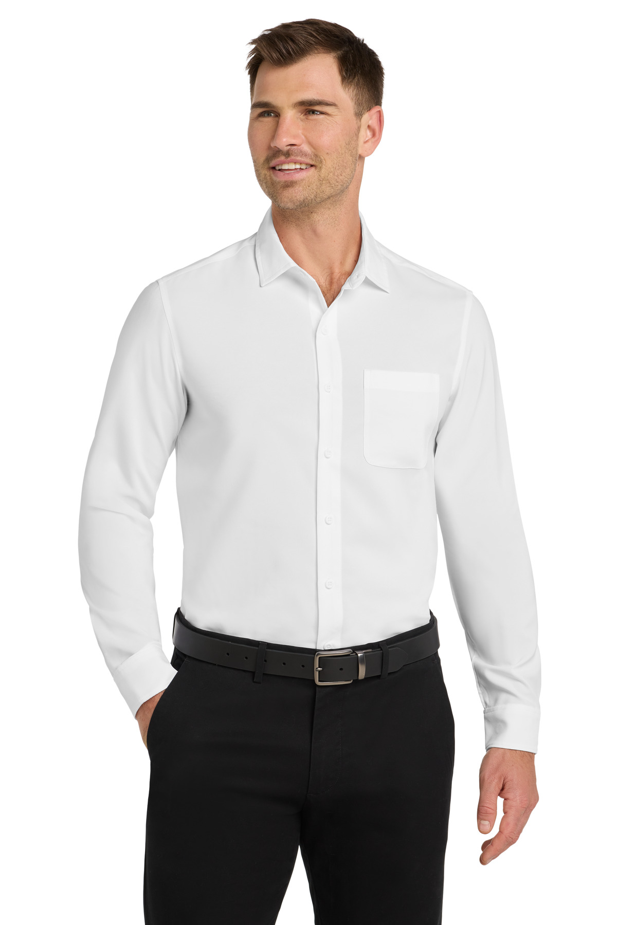 Port Authority  ®  Long Sleeve Performance Staff Shirt W401