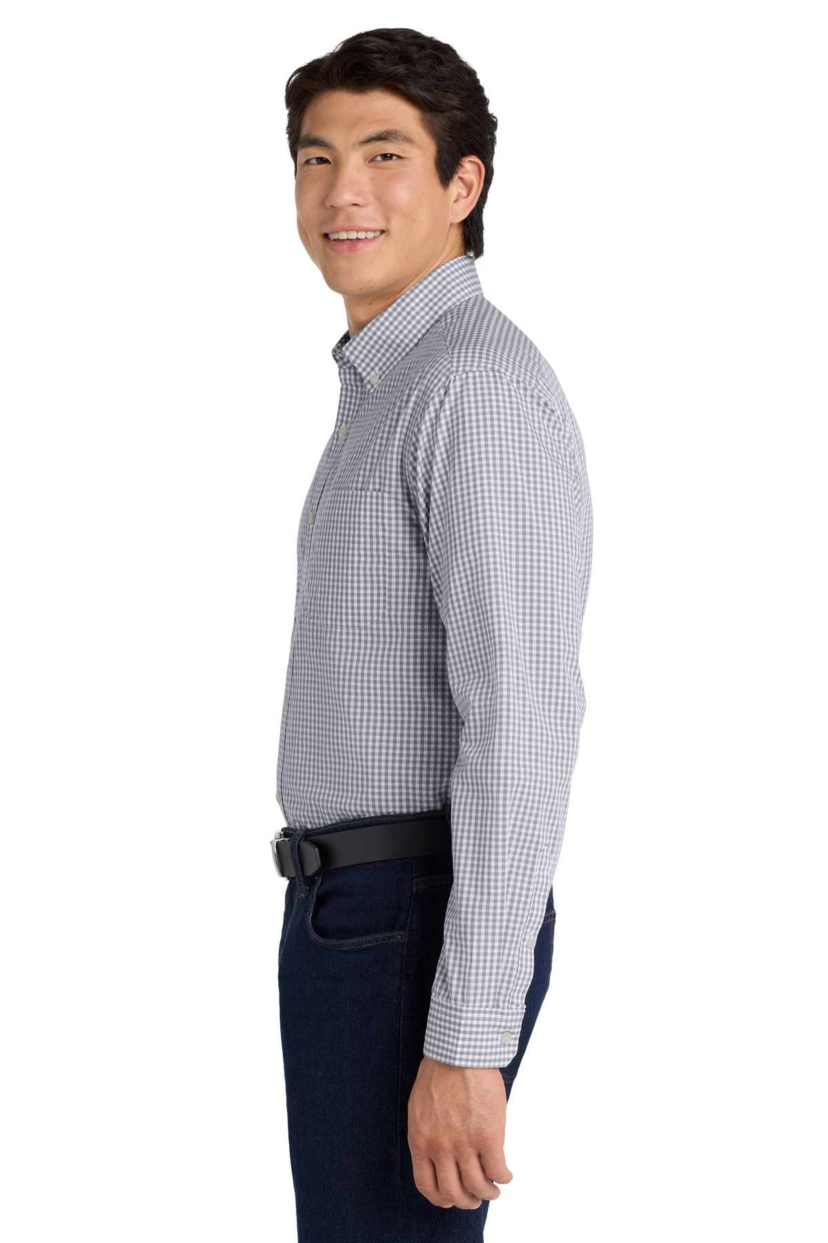 Port Authority Broadcloth Gingham Easy Care Shirt W644