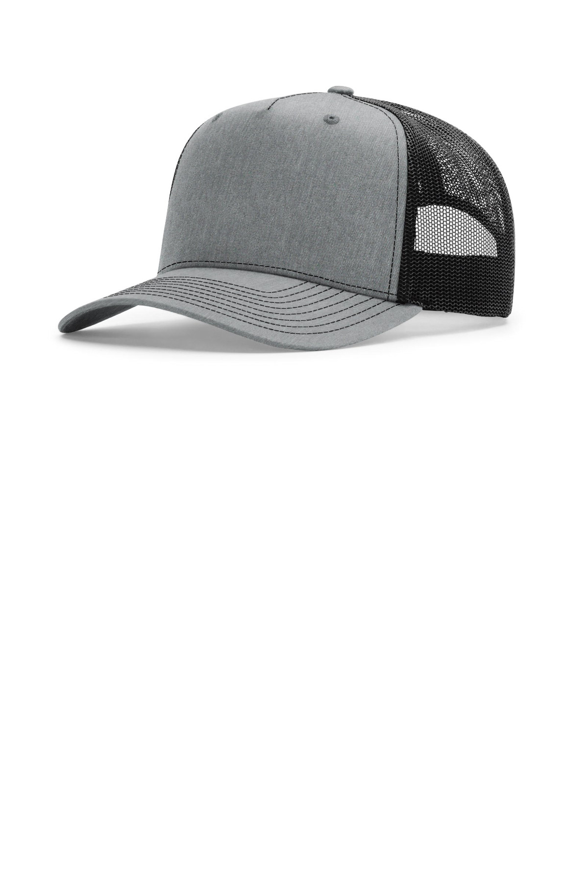 Richardson Richardson Five-Panel Champ Trucker 112FPC in Heather Grey/ Black