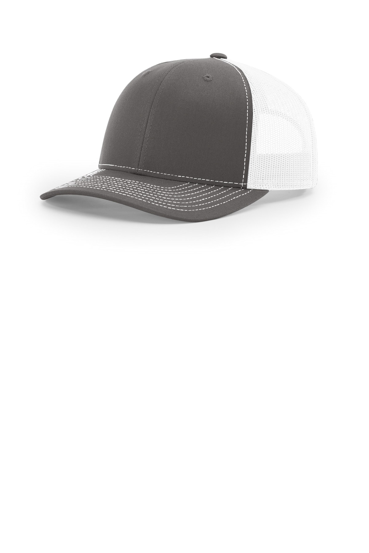 112+ R-Flex Adjustable Trucker - Charcoal/ White