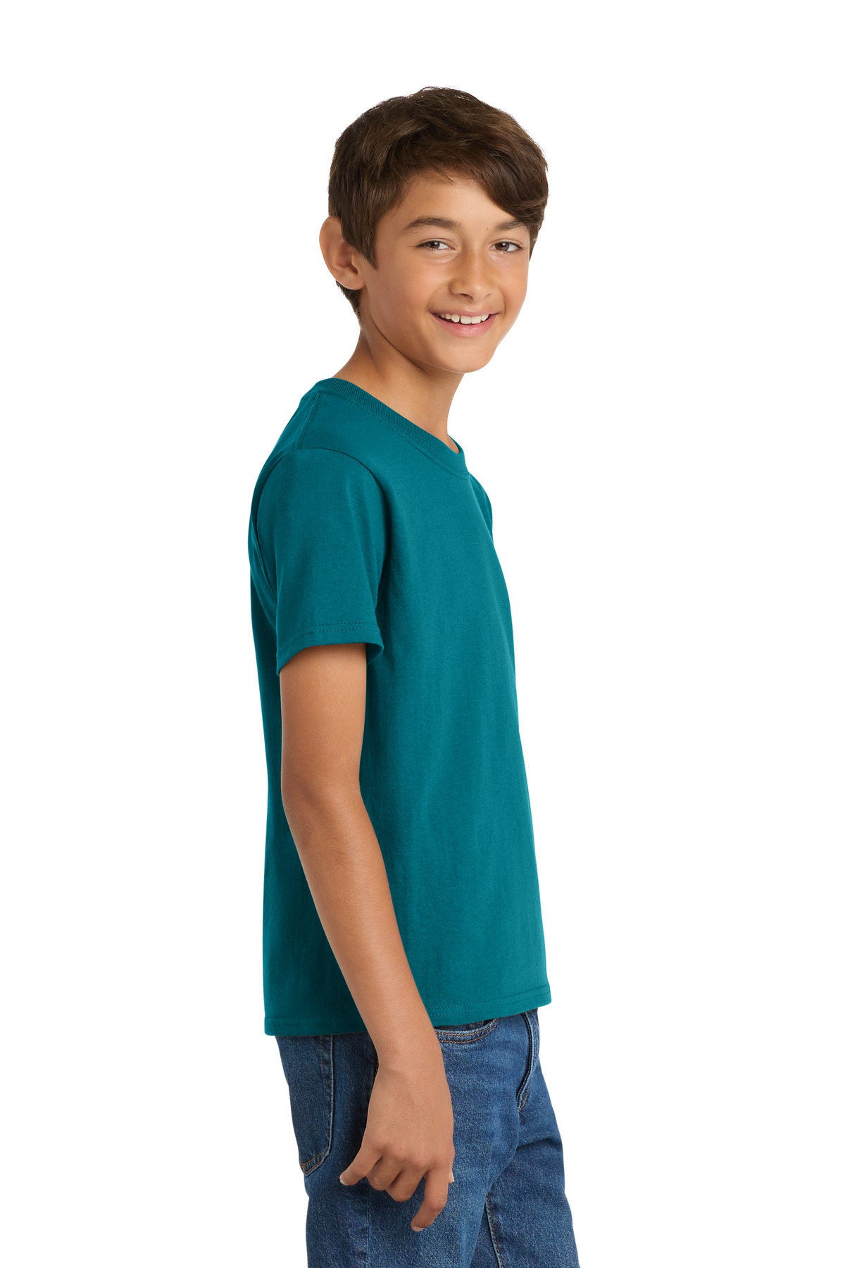 Port & Co Youth Core Cotton Tee. PC54Y