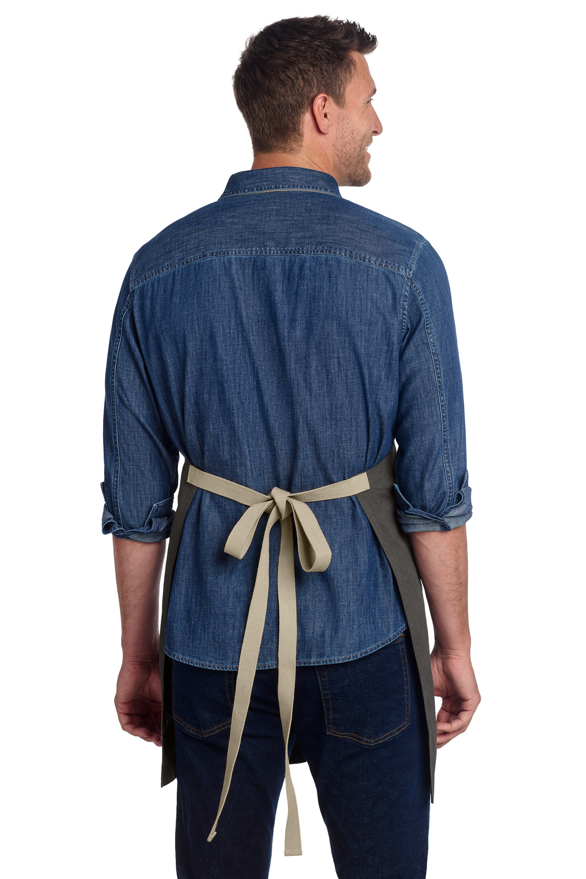 Port Authority Canvas Full-Length Two-Pocket Apron A815