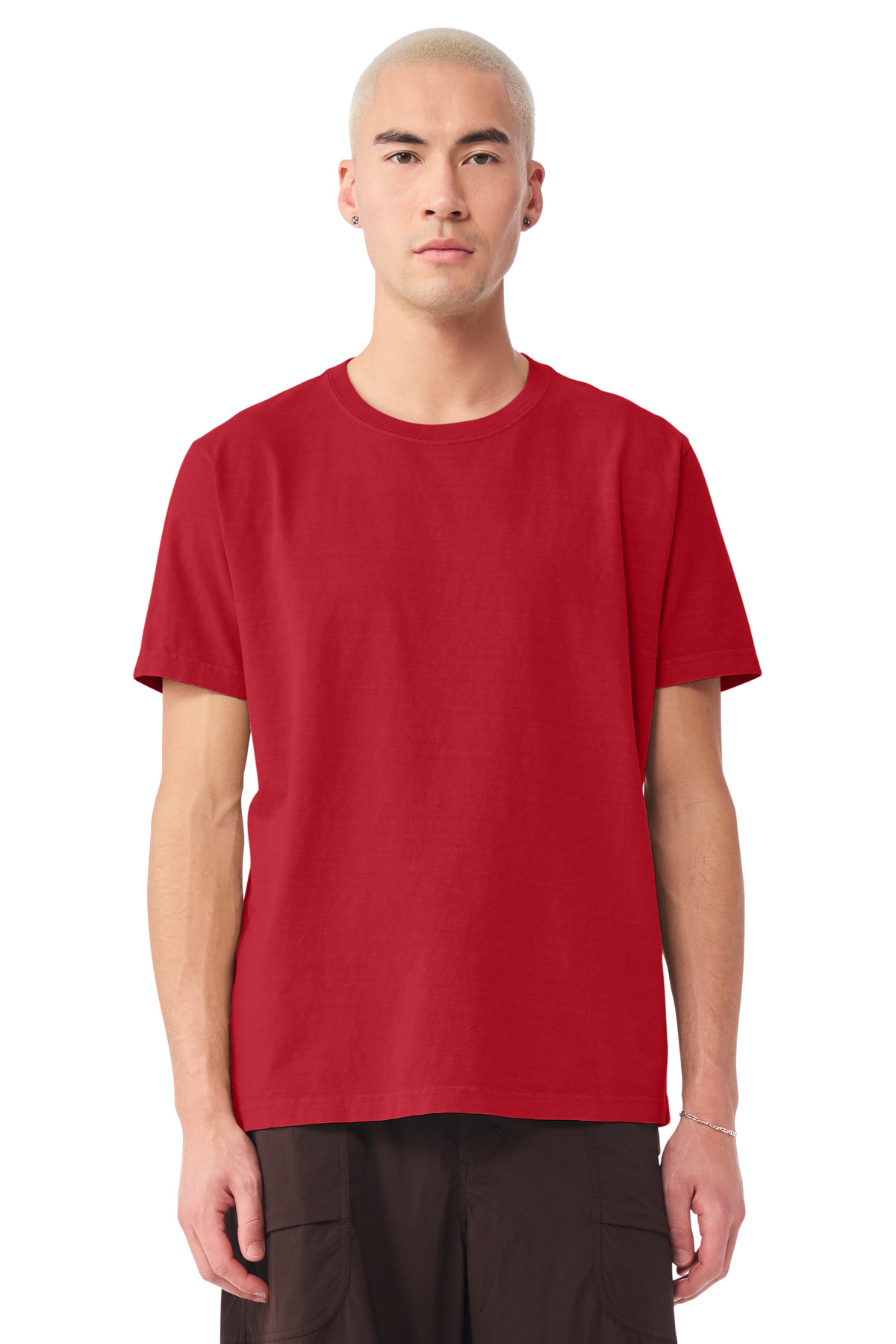 BELLA+CANVAS ® Unisex Heavyweight Garment-Dyed Tee BC4810GD - Pop Red