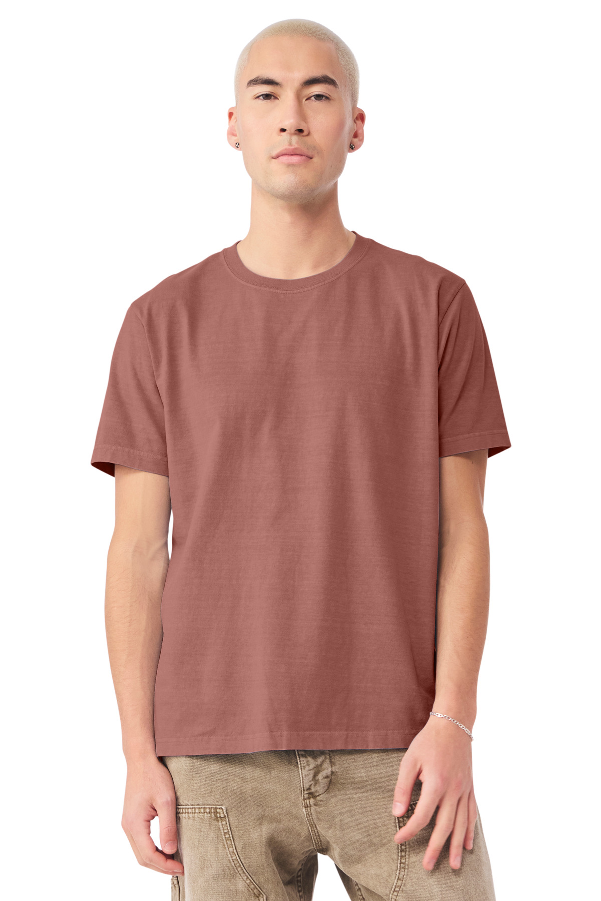 BELLA+CANVAS ® Unisex Heavyweight Garment-Dyed Tee BC4810GD - Washed Chestnut