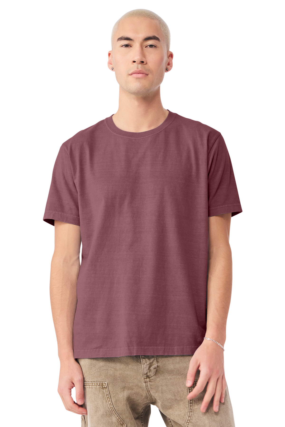 BELLA+CANVAS ® Unisex Heavyweight Garment-Dyed Tee BC4810GD - Washed Maroon