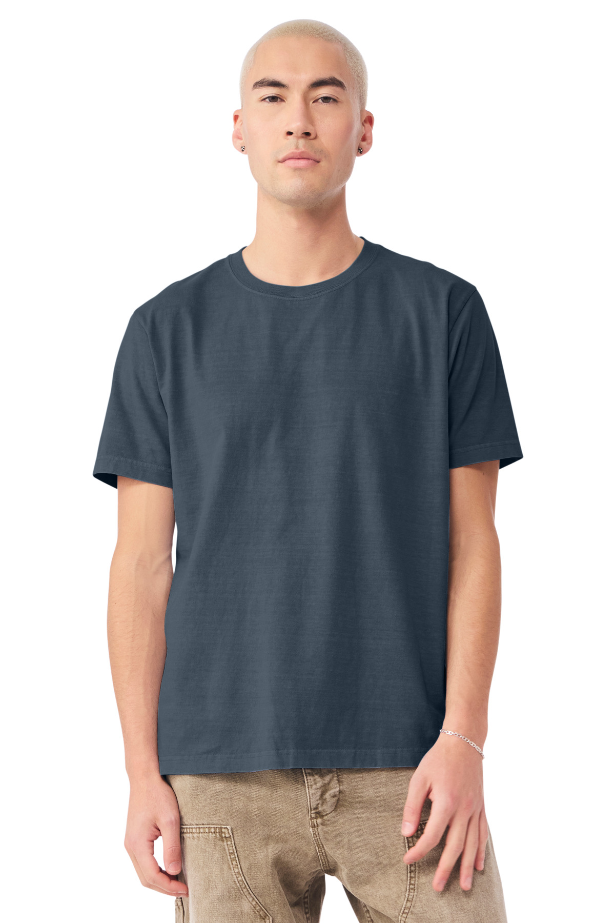 BELLA+CANVAS ® Unisex Heavyweight Garment-Dyed Tee BC4810GD - Washed Navy