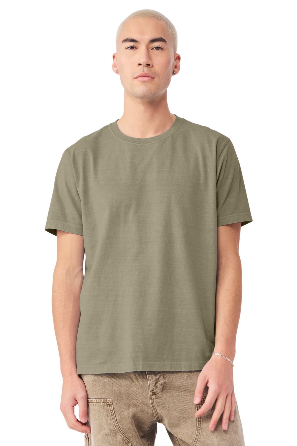 BELLA+CANVAS ® Unisex Heavyweight Garment-Dyed Tee BC4810GD - Washed Olive