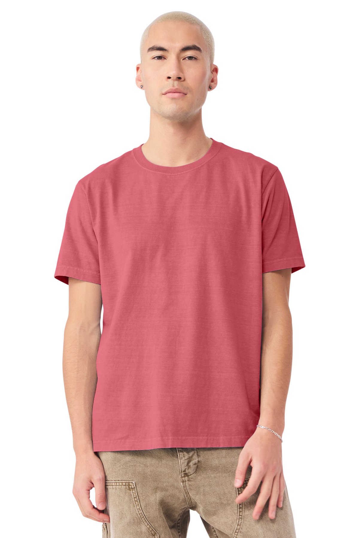 BELLA+CANVAS ® Unisex Heavyweight Garment-Dyed Tee BC4810GD - Washed Red